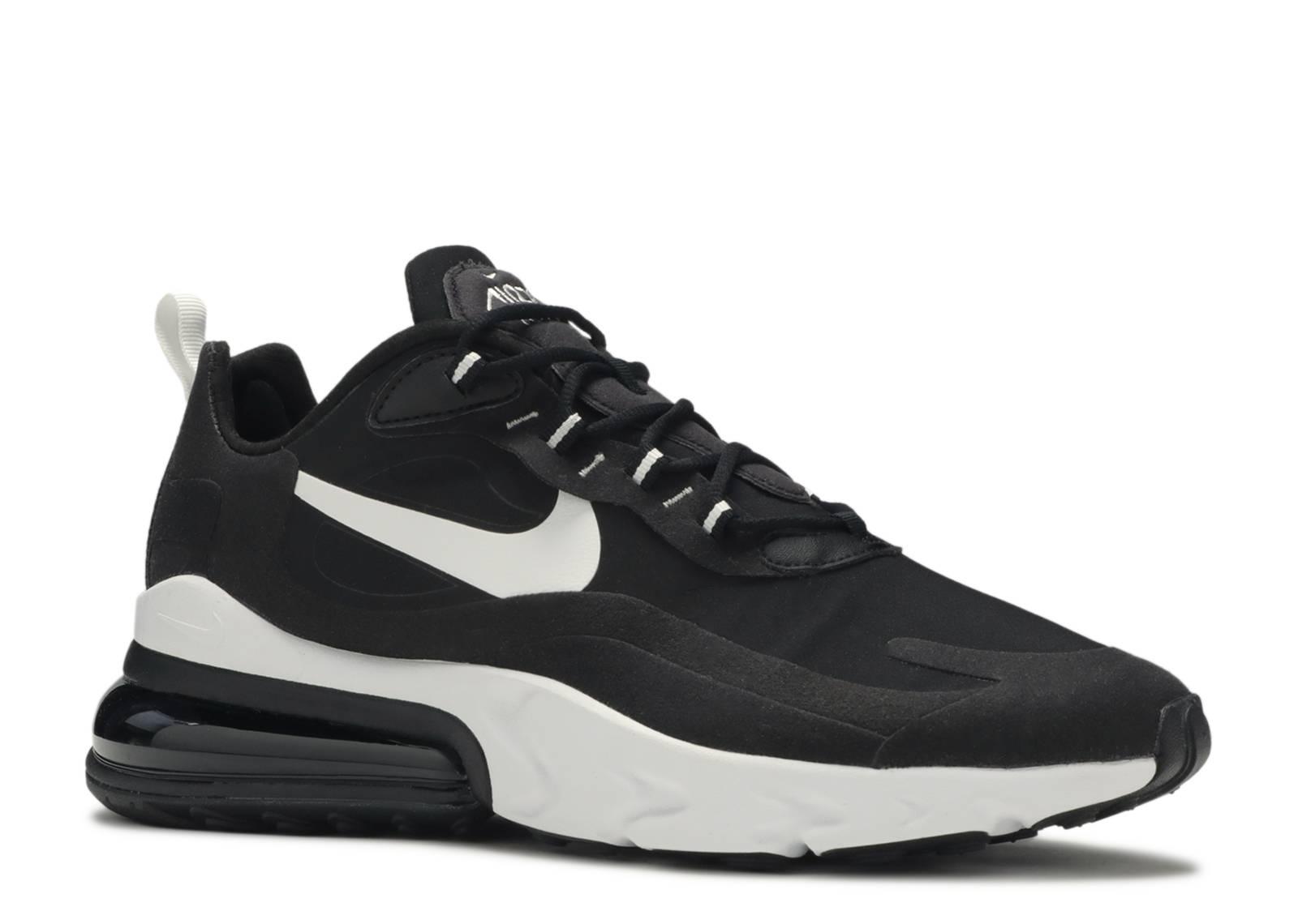 nike 270 react black and white