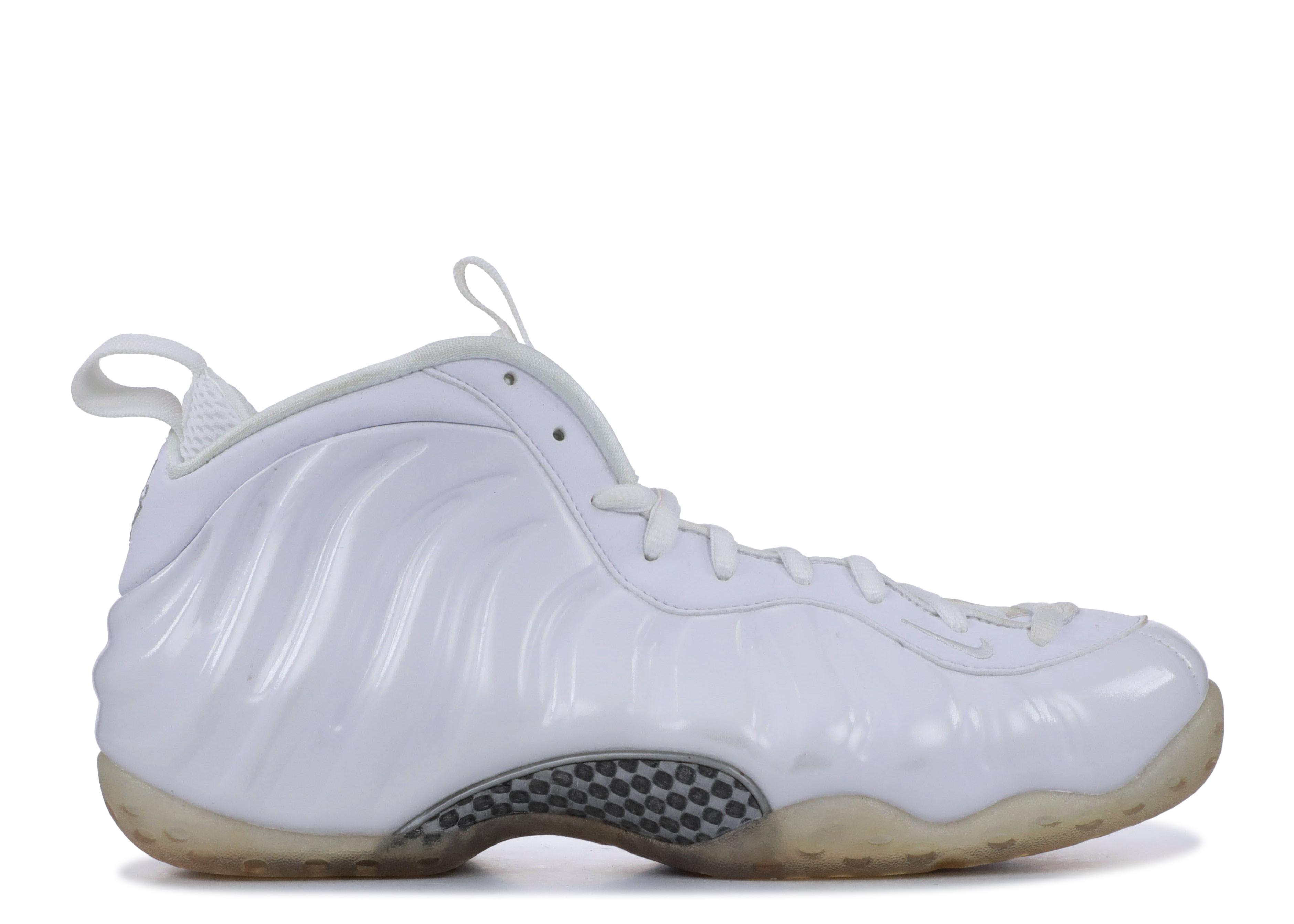foamposite one white out