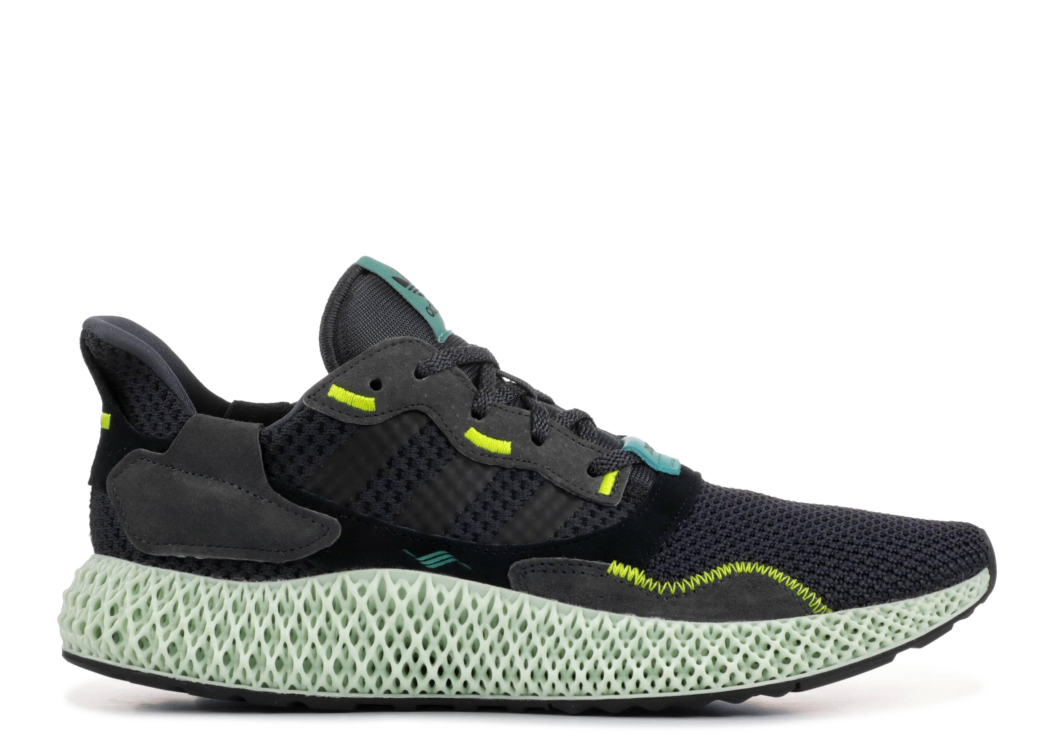 adidas Zx 4000 4d Shoes - Size 4 in Carbon (Green) for Men - Save 71% ...