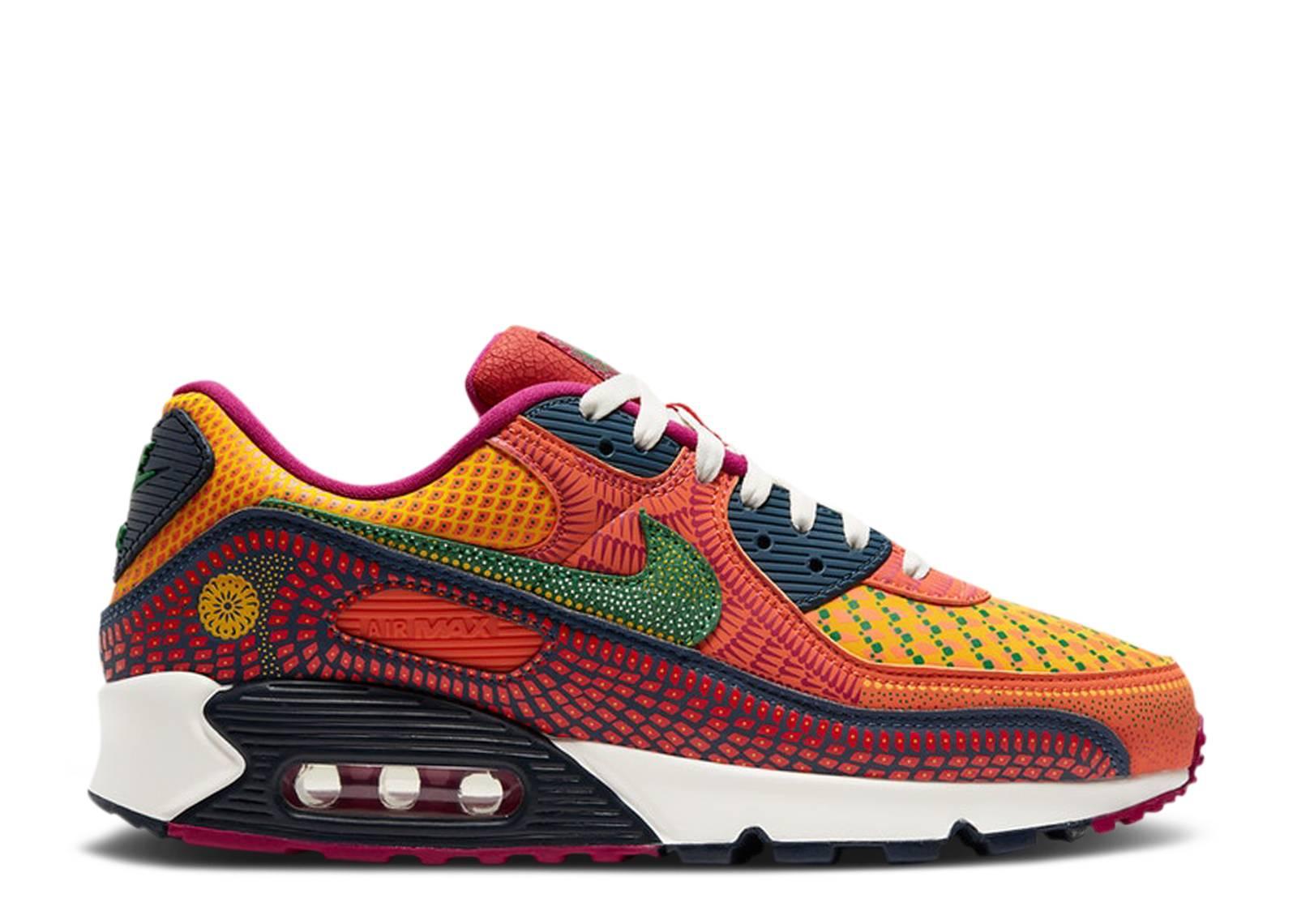 Nike Air Max 90 'dia De Los Muertos' in Orange for Men - Lyst