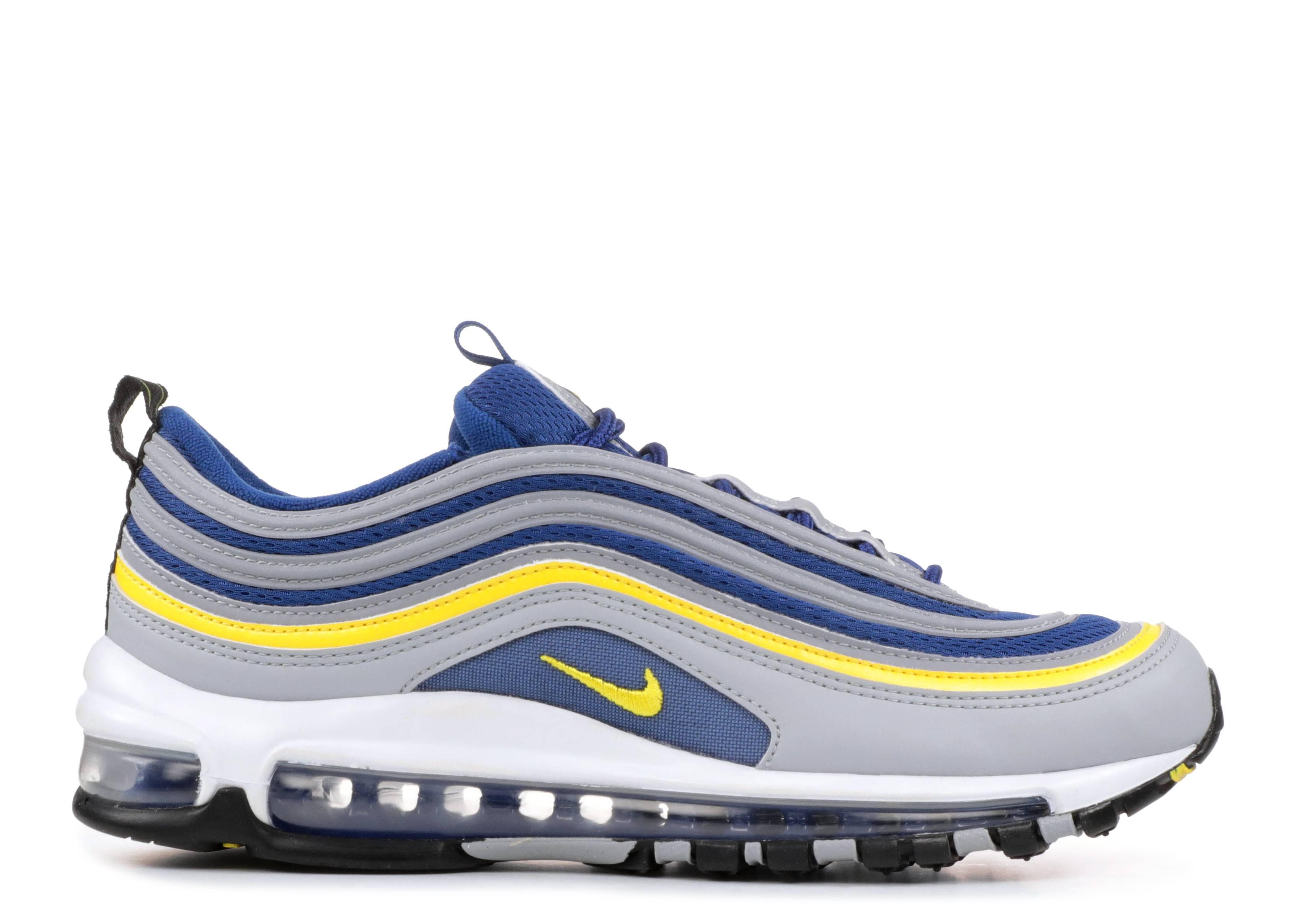 gray and yellow air max
