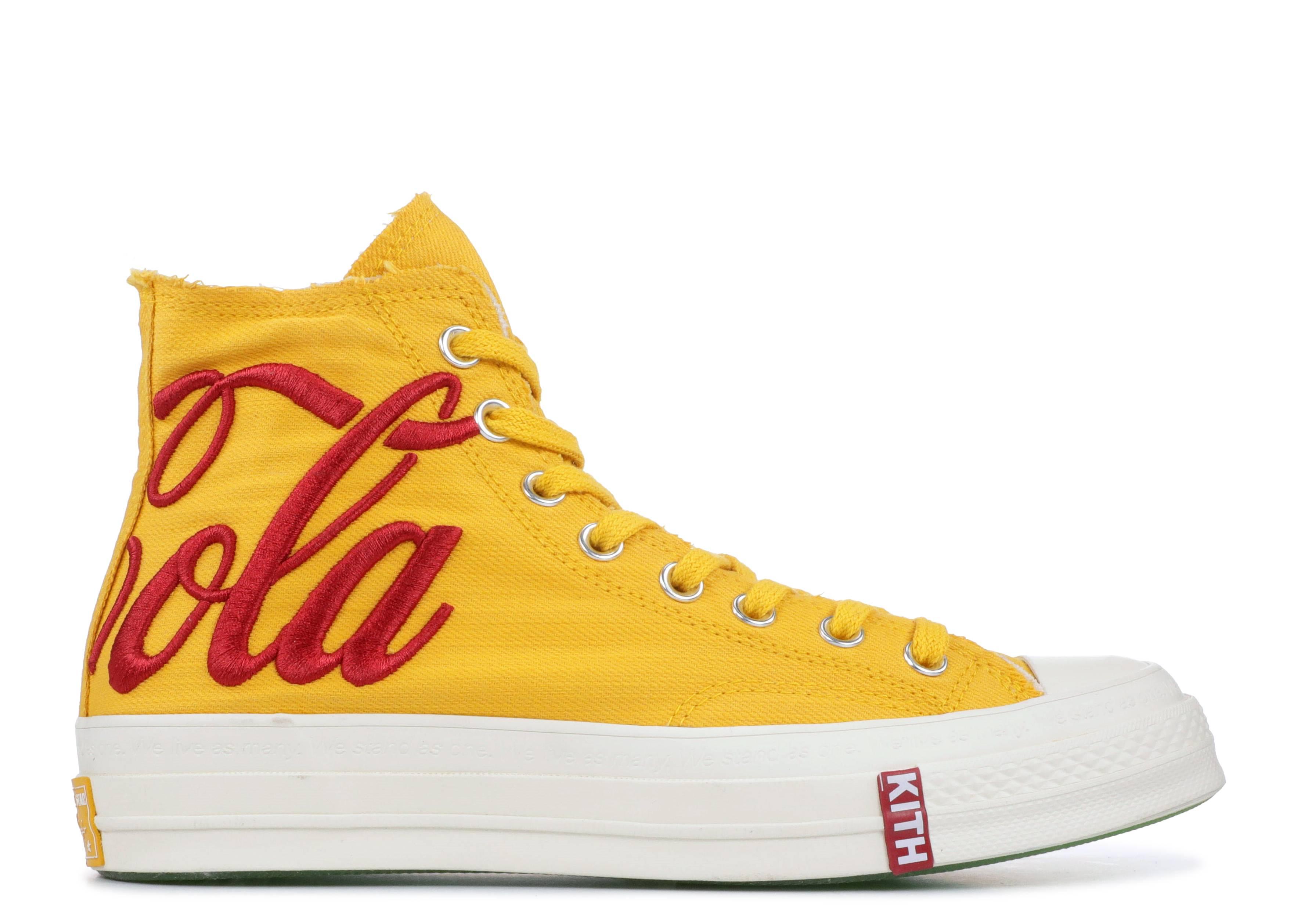 Converse Kith X Coca-cola X Chuck 70 Hi 'china' in Yellow for Men - Lyst