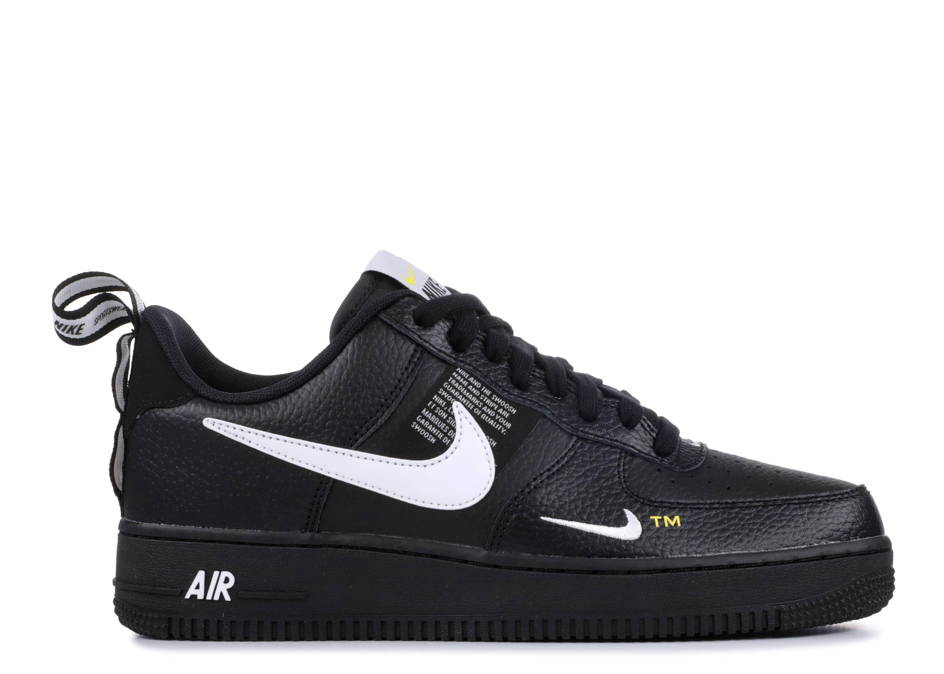 nike air force 1 07 lv8 utility white and black