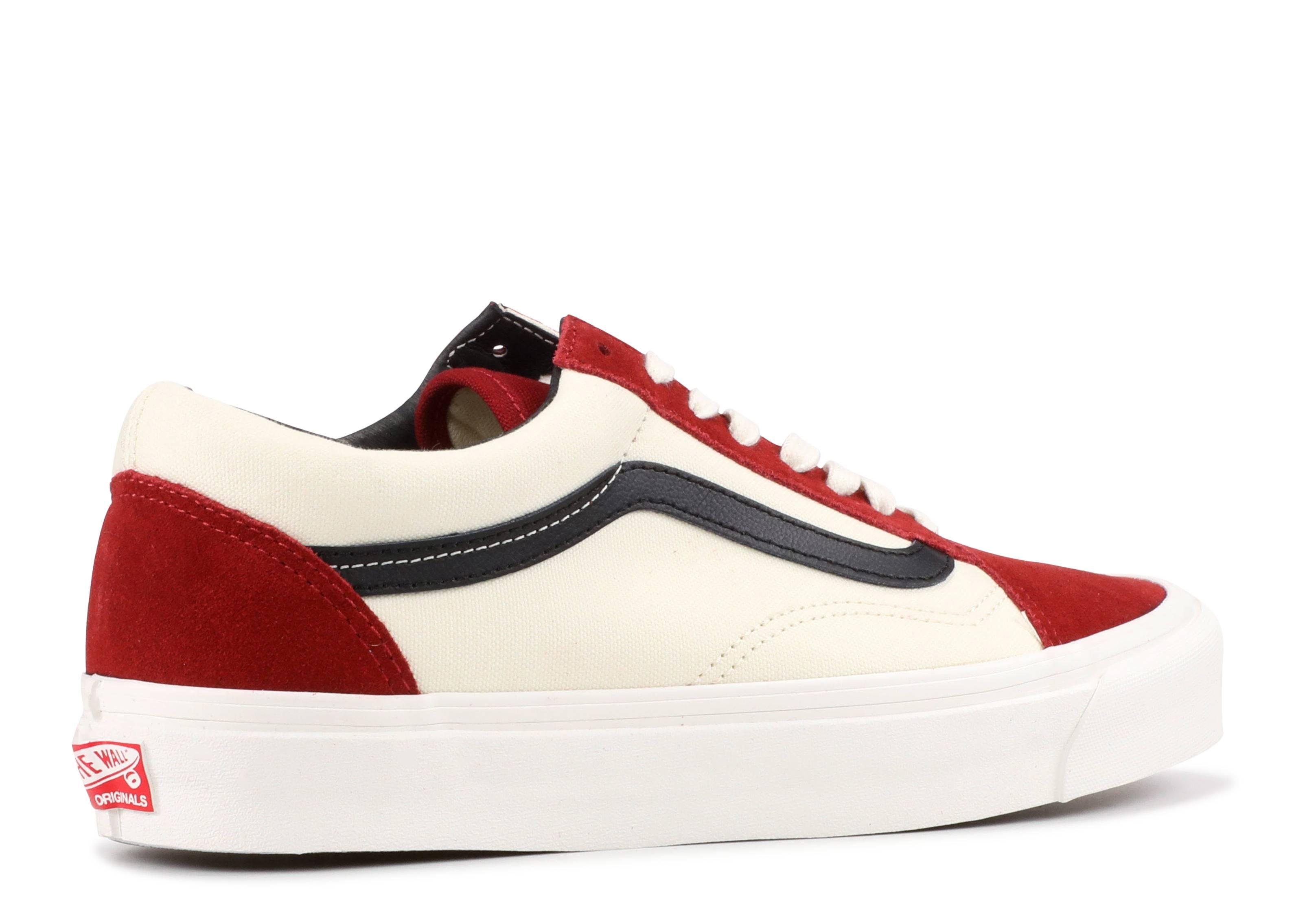 vans red dahlia