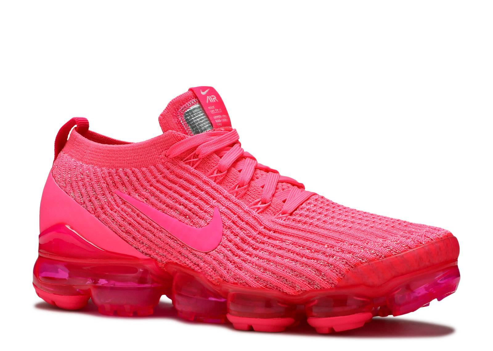 womens pink flyknit vapormax