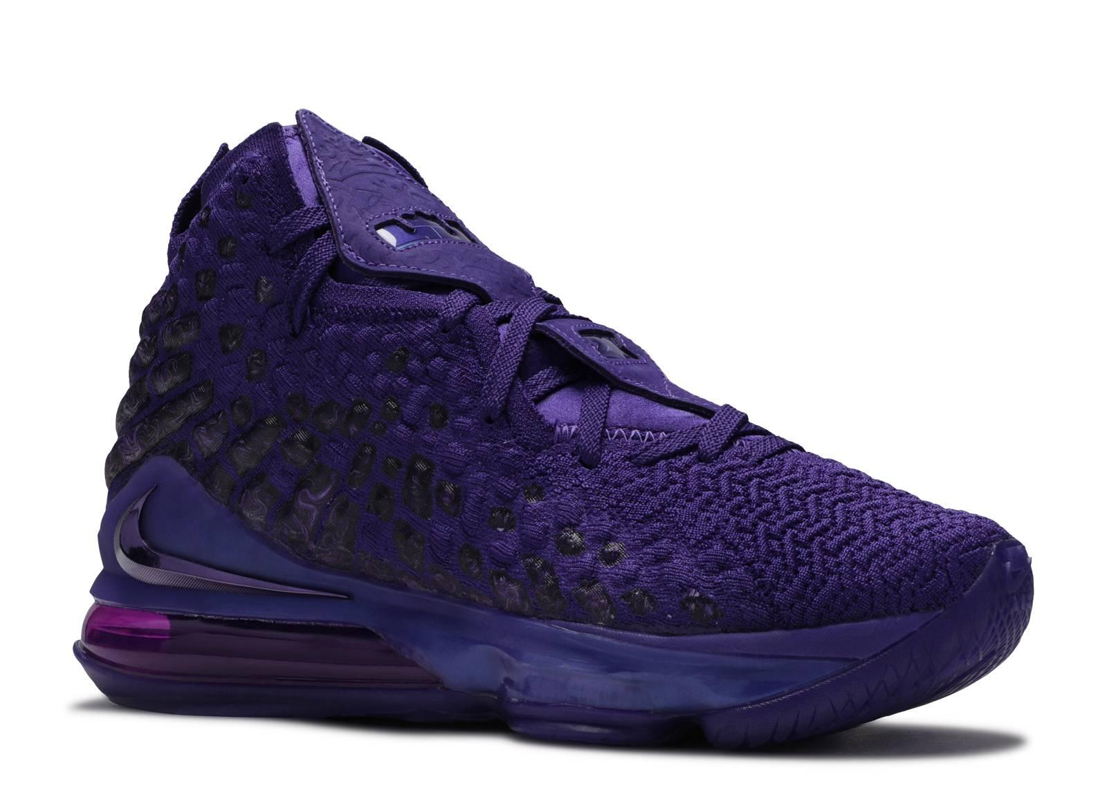 all purple lebron 17