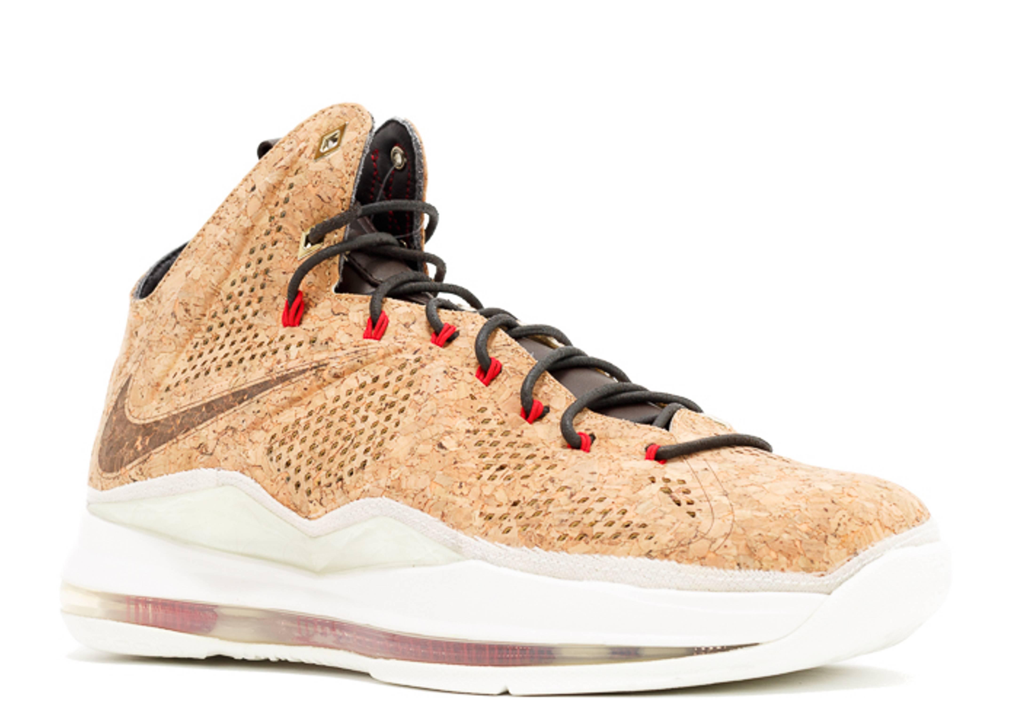 Nike Lebron 10 Ext Qs 'cork' Shoes - Size 9.5 in Brown for Men - Save 31% - Lyst