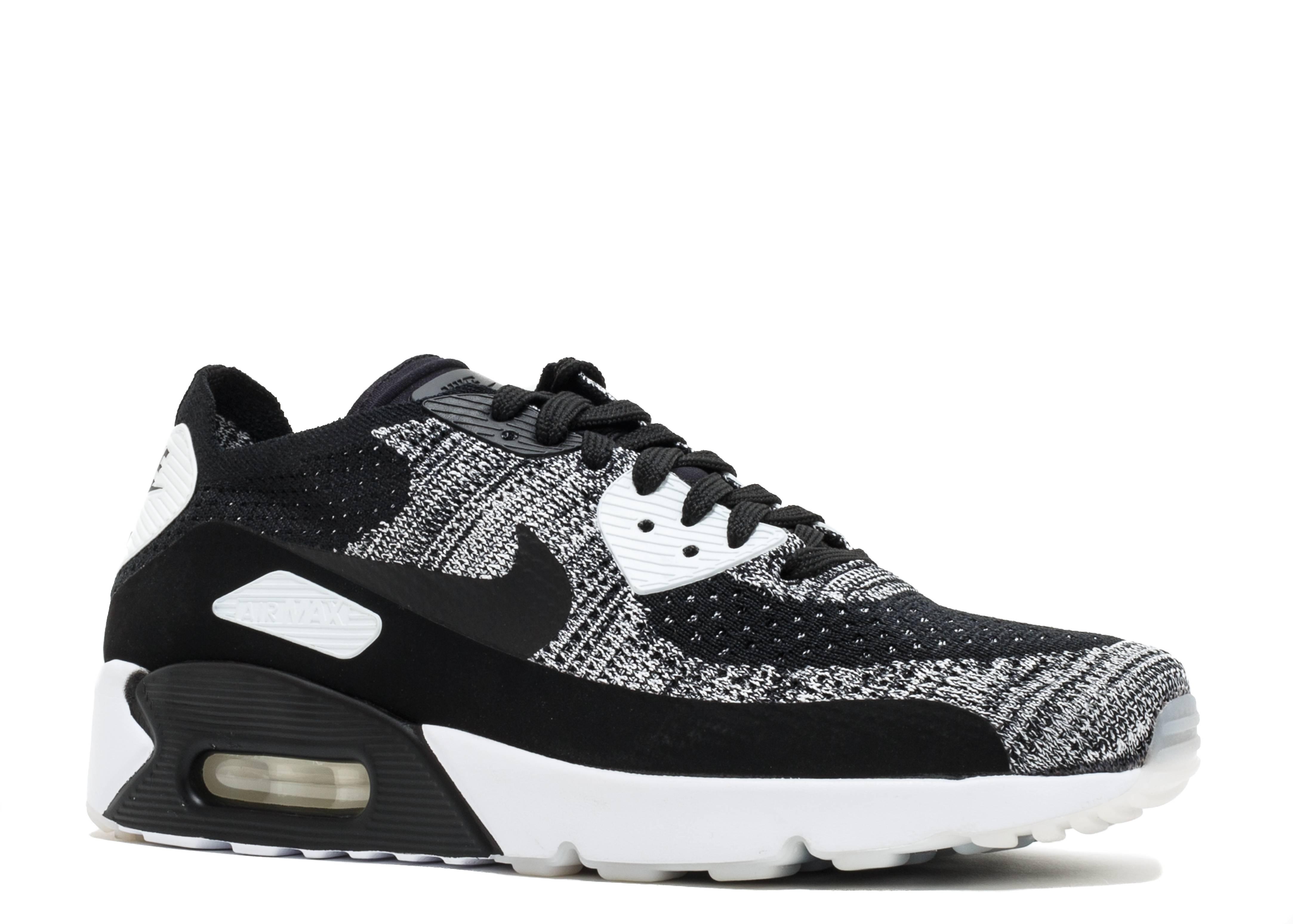 Nike Air Max 90 Ultra 2.0 Flyknit 'oreo' in Black for Men - Lyst