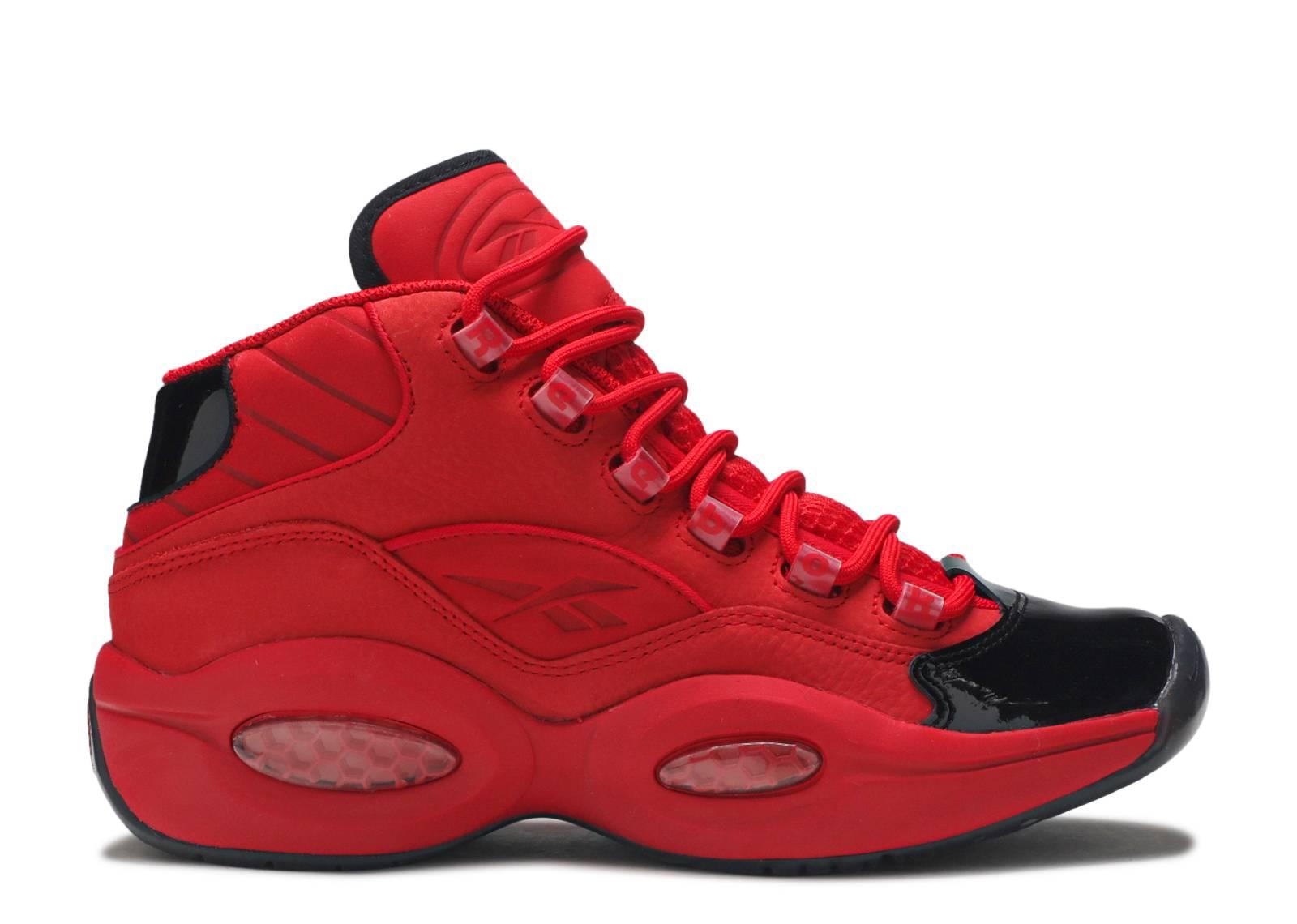 reebok question red