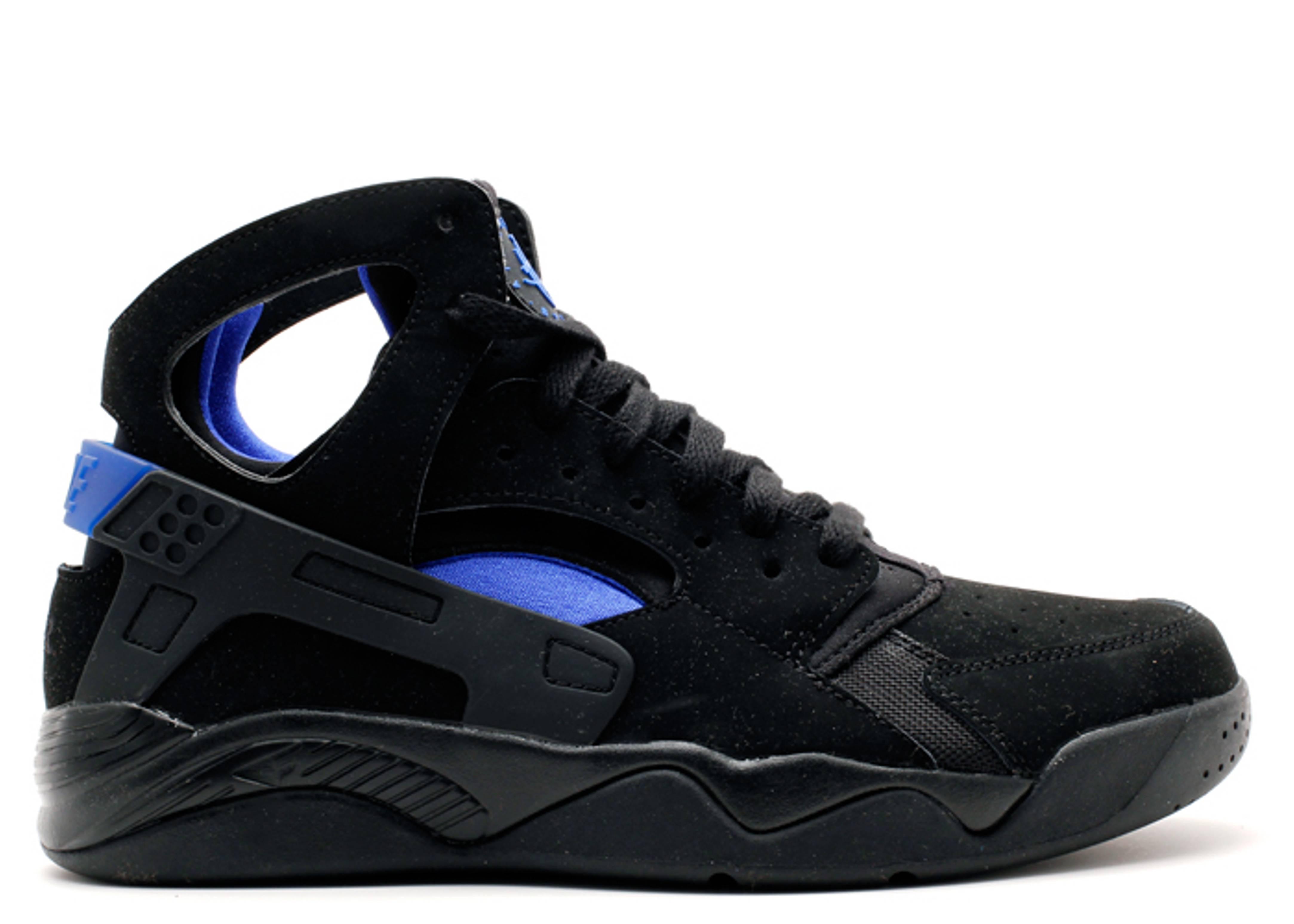 huarache black blue white