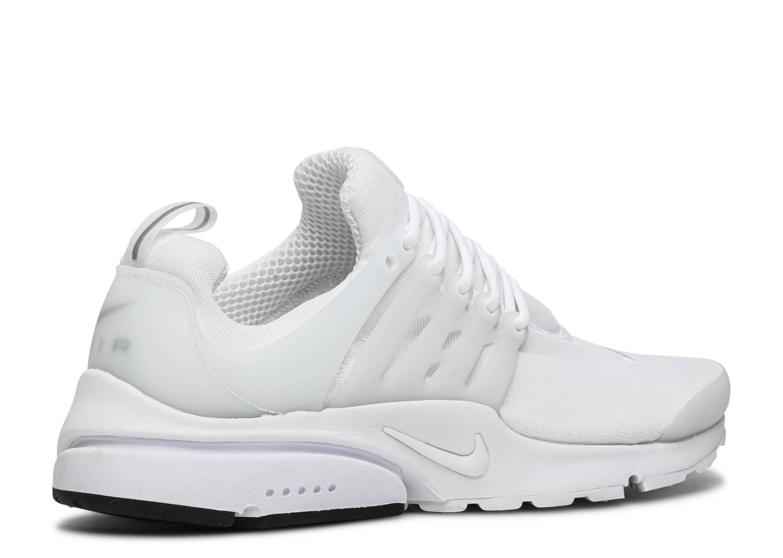 nike air presto essential triple white