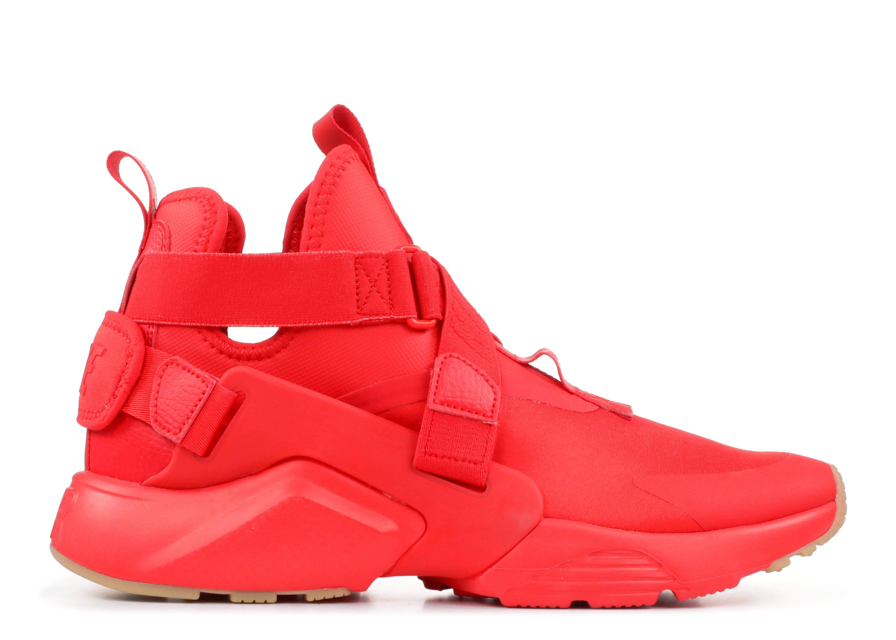 red nike air huarache womens