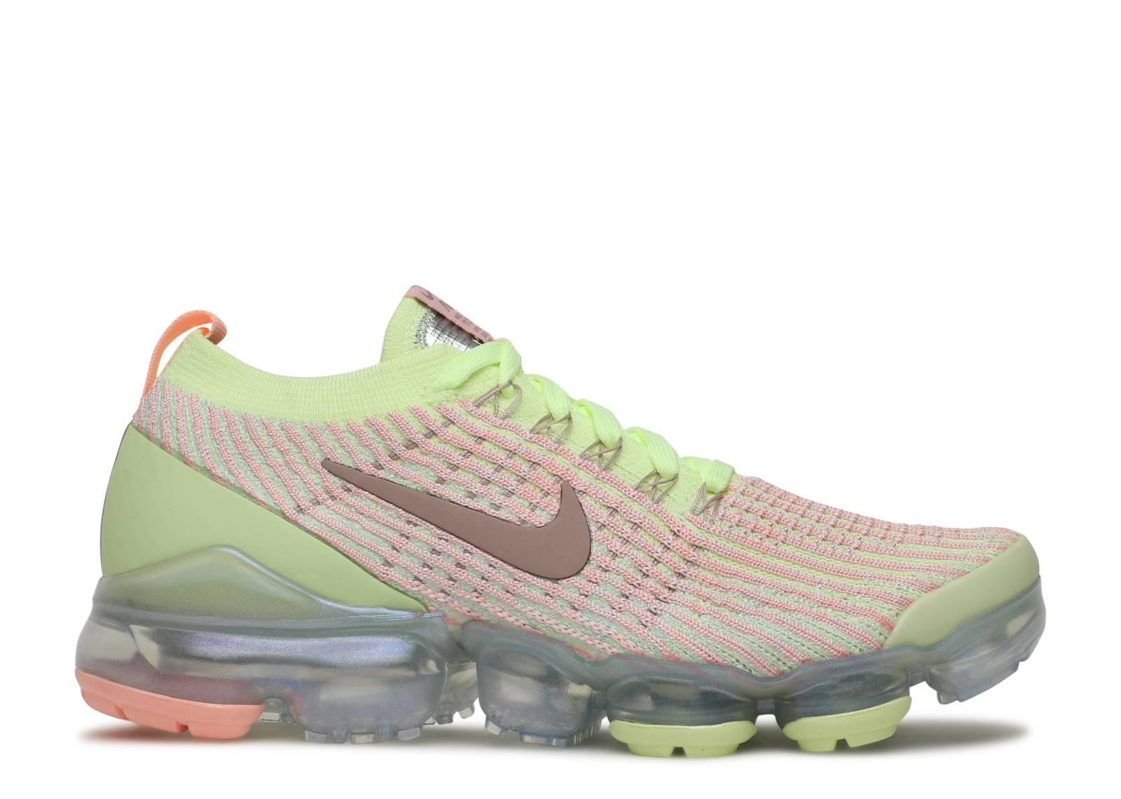air vapormax flyknit 3 barely volt pink tint