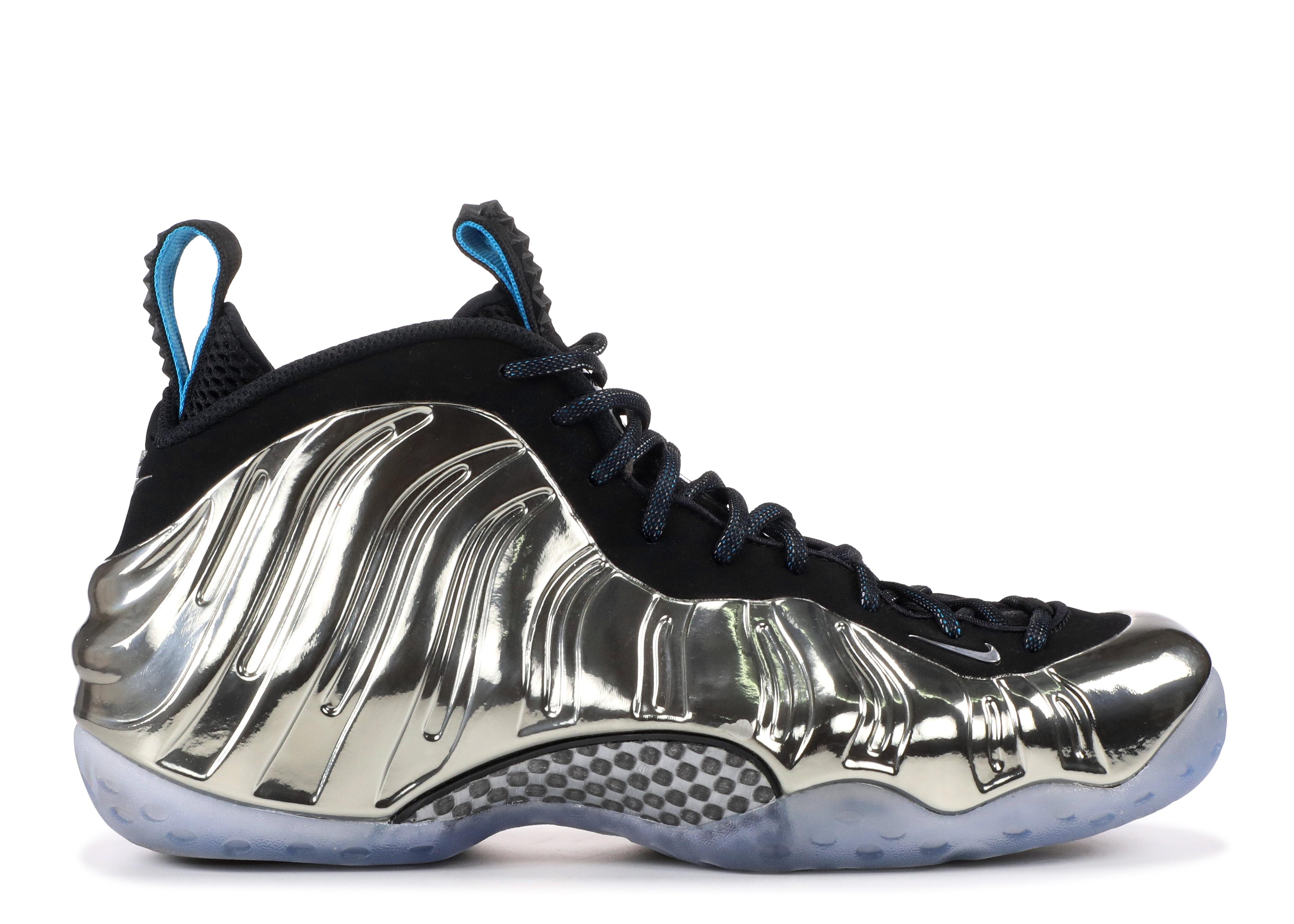 Nike Air Foamposite One As Qs 'mirror' Shoes - Size 9.5 in Silver (Metallic) for Men - Save 37%