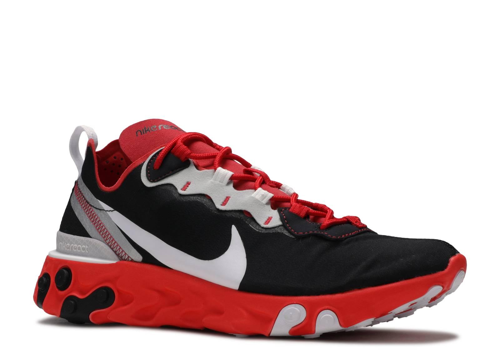 Nike Suede React Element 55 Sneakers In Red For Men Save 19 Lyst