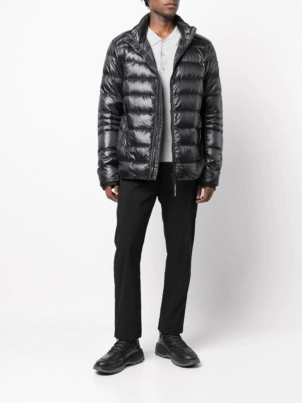 Canada Goose Crofton High-neck Puffer Jacket in Black for Men | Lyst