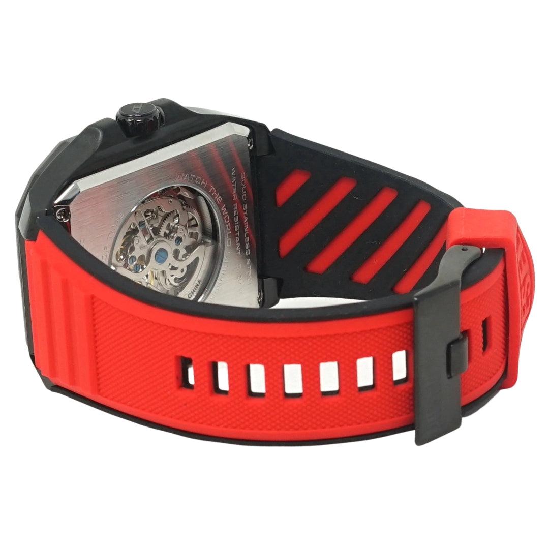 DIESEL Mens Flayered Red Watch in Pink for Men | Lyst UK