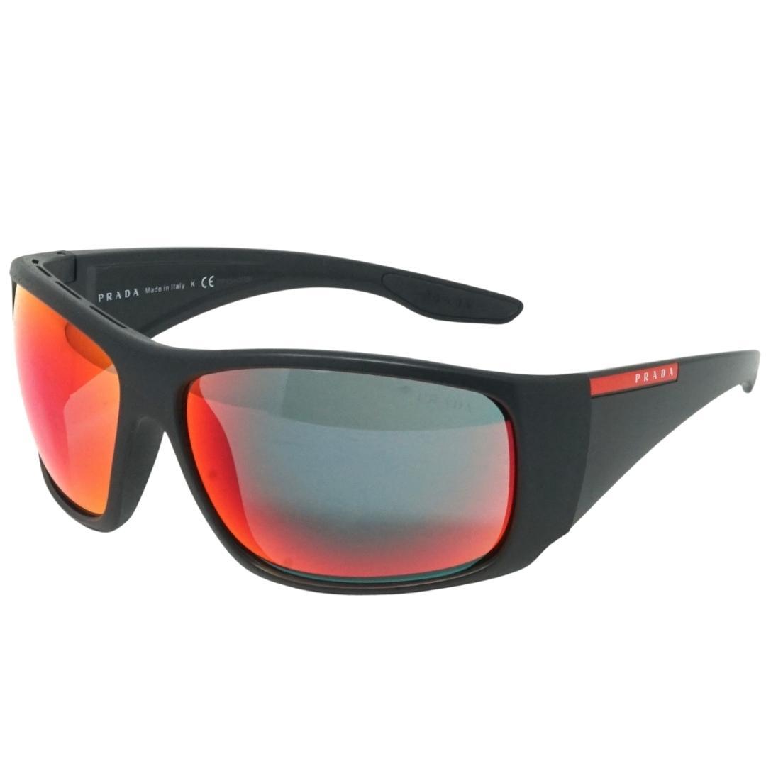 Prada Sport Sport Black Sunglasses in Gray for Men | Lyst
