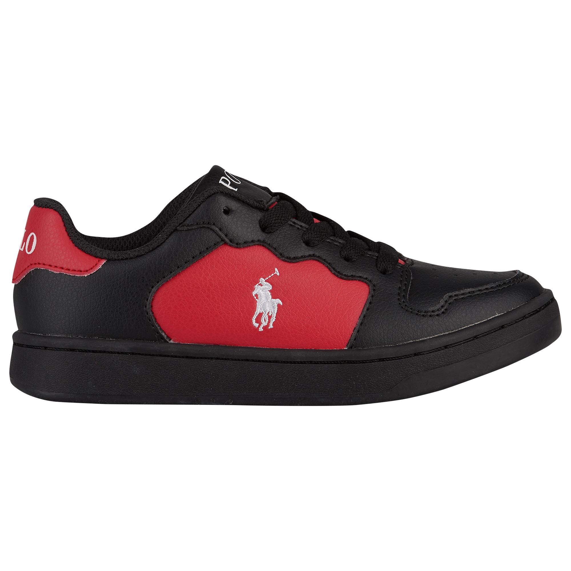 Ralph Lauren Shoes Black And Red Italy 
