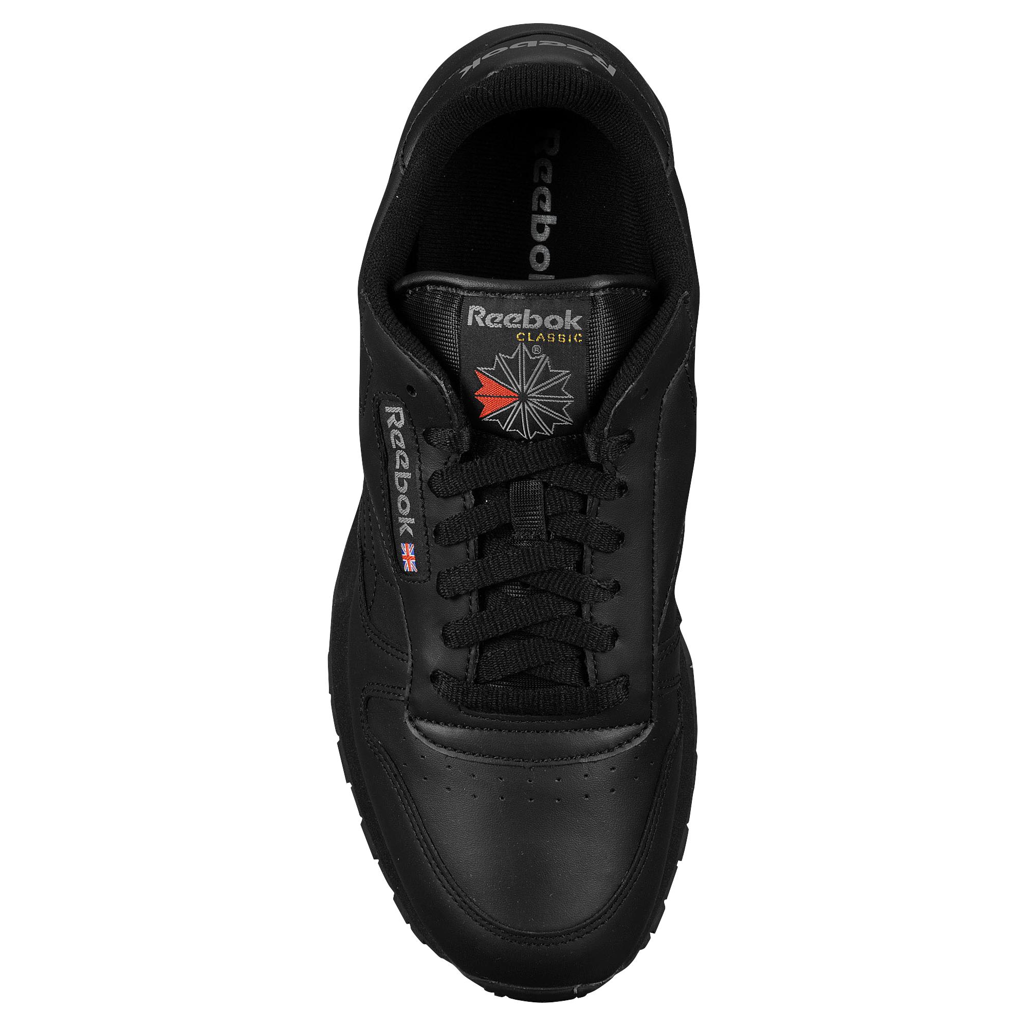 Reebok Classic Leather Running Shoes in Black for Men Save 20 Lyst