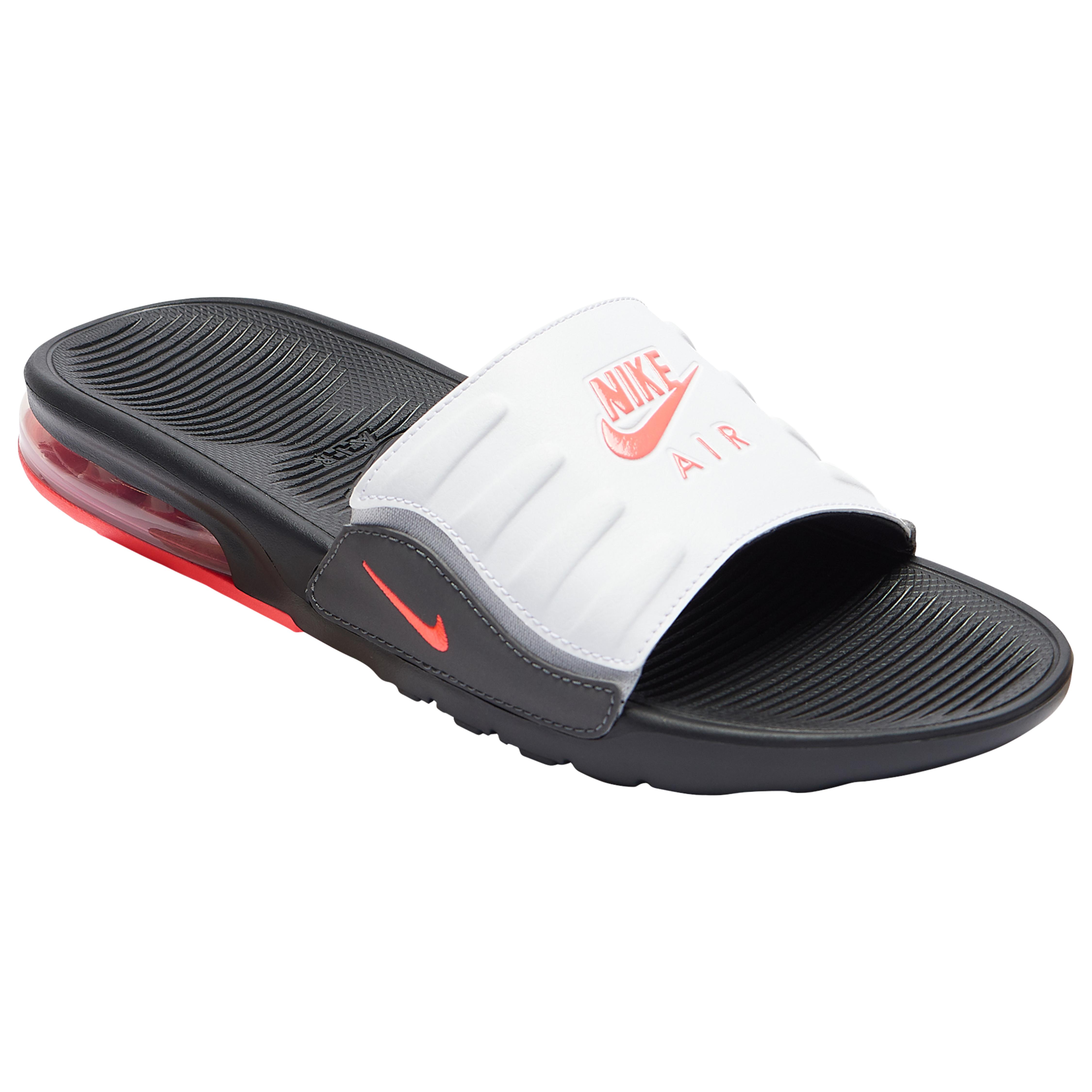 Nike Air Max Camden Slide - Shoes /white in Black/University Red ...
