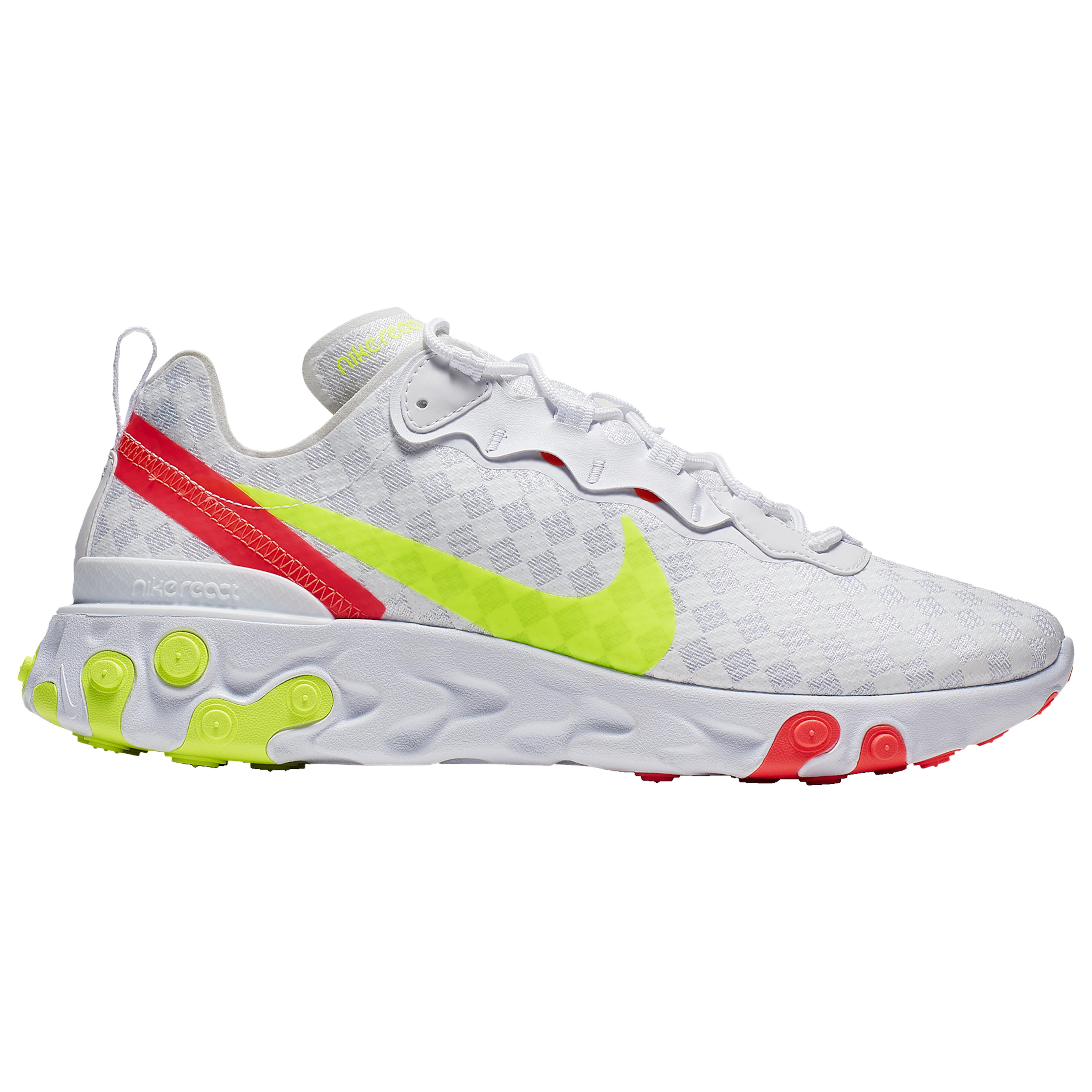 Nike Rubber React Element 55 Running Shoes In Black Pink White White For Men Save 44 Lyst Nike Rubber React Element 55 Running Shoes In Black Pink White White For Men Save 44 Lyst