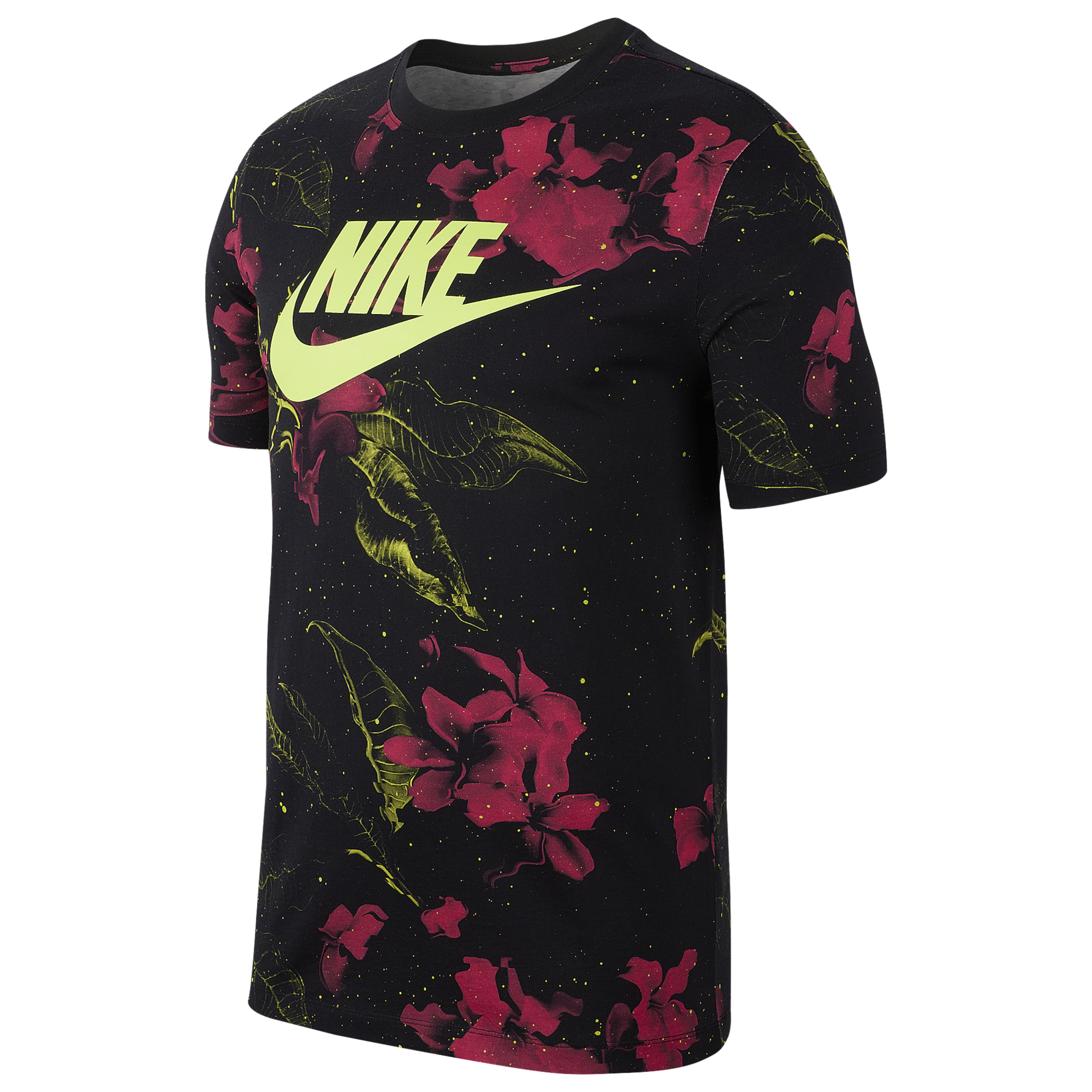 Nike Cotton Pink Limeade T-shirt in Black for Men - Lyst