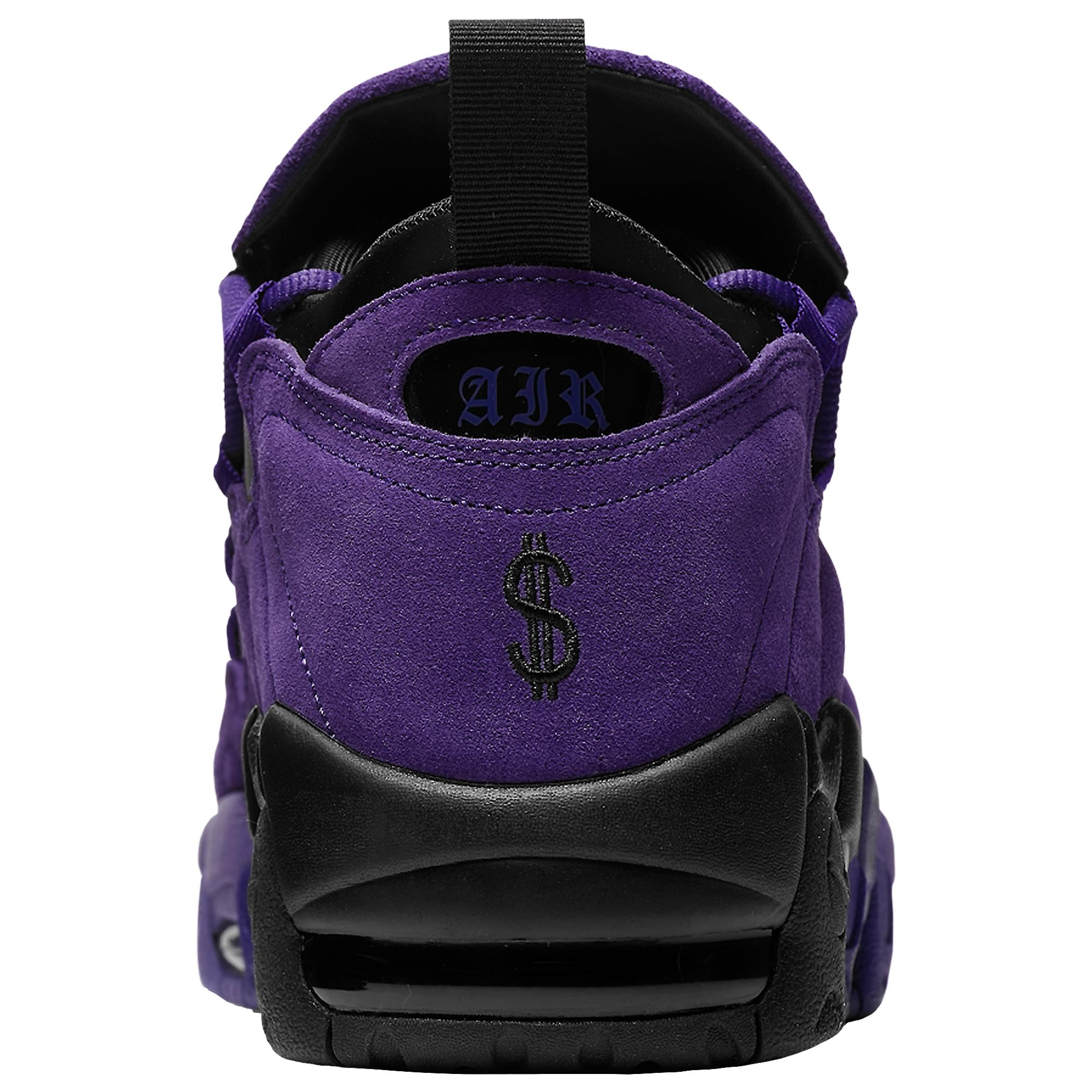 Nike Suede Air More Money Qs in Purple 