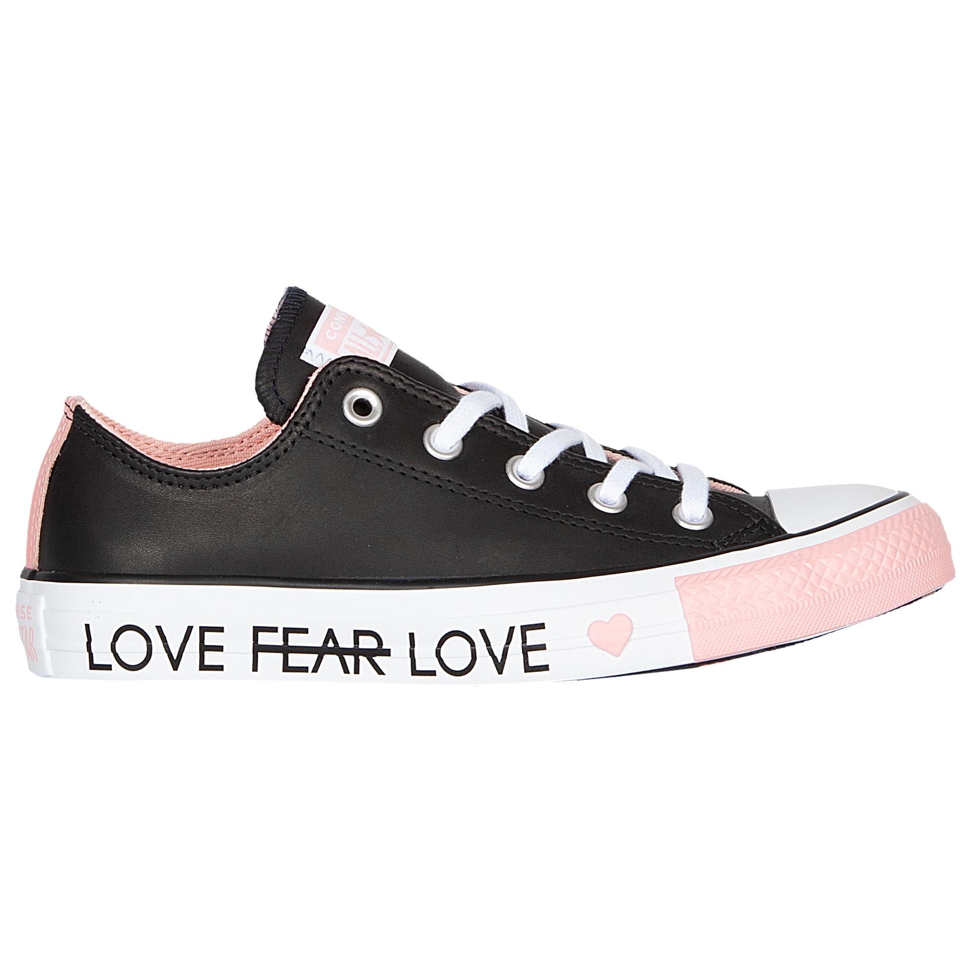 converse chuck taylor fear love