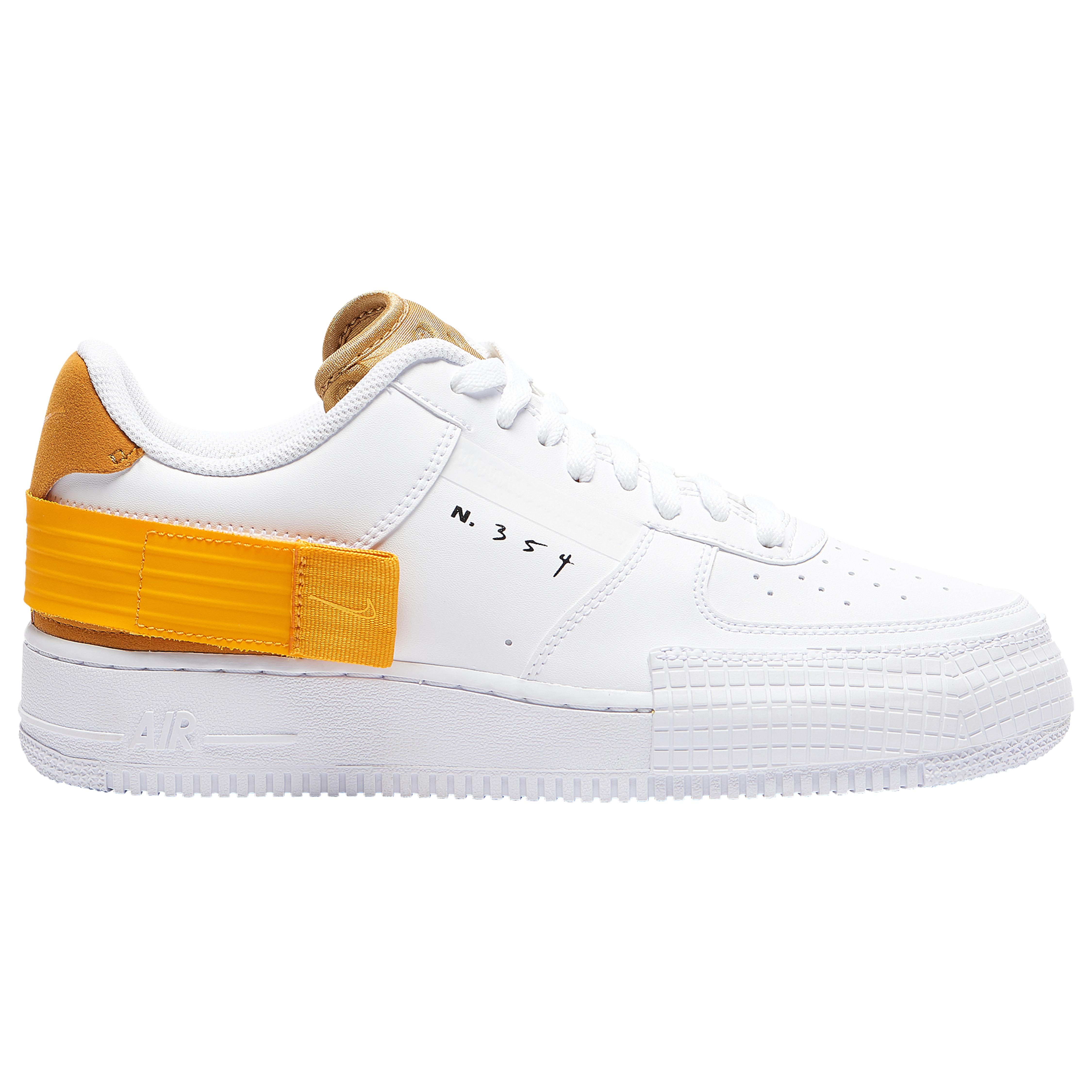 Nike Synthetic Air Force 1 Lo Type Casual Basketball Shoes in White /  University Gold Black (White) for Men - Save 53% - Lyst