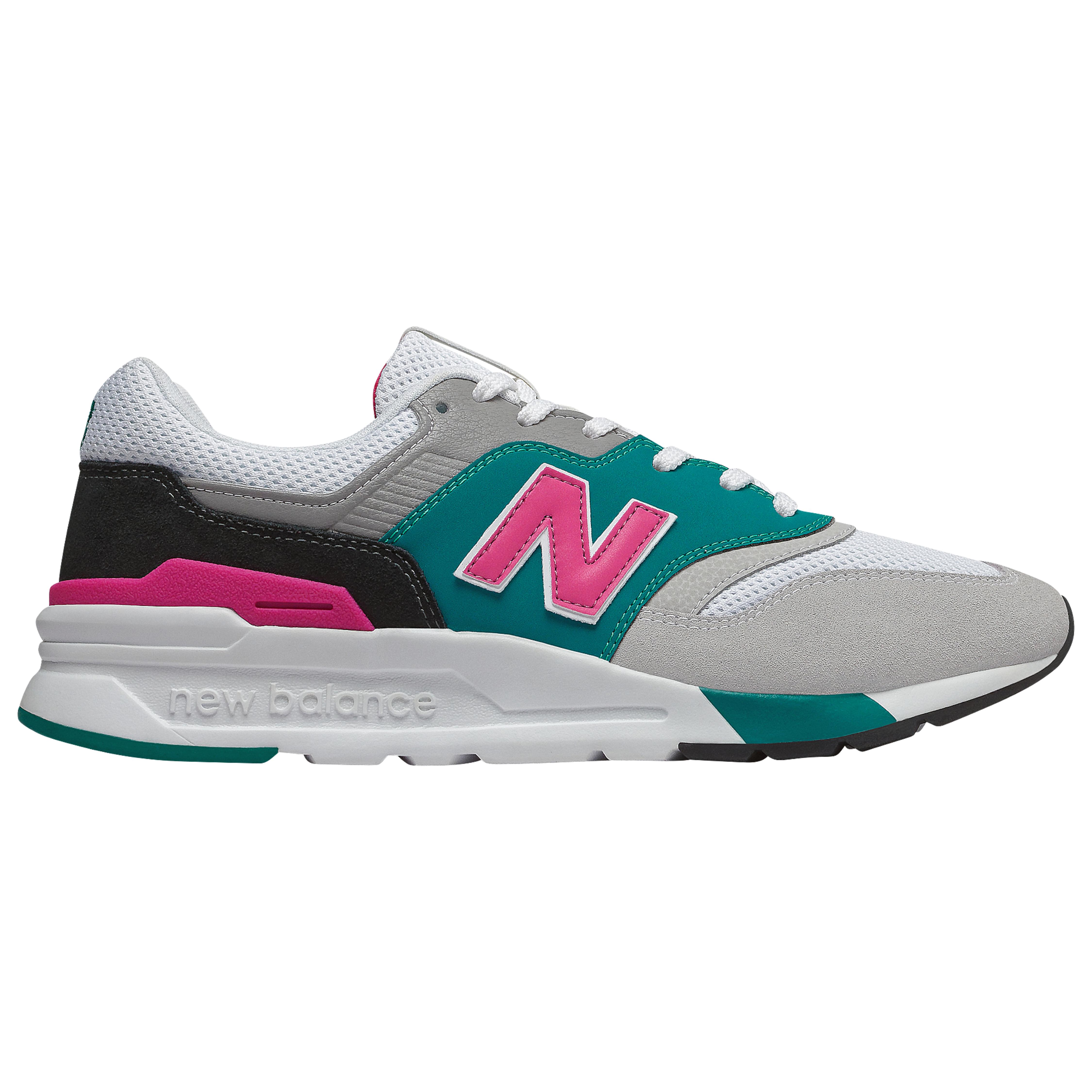 New Balance Rubber 997h Running Shoes in Grey/Teal/Pink (Gray) for Men -  Lyst