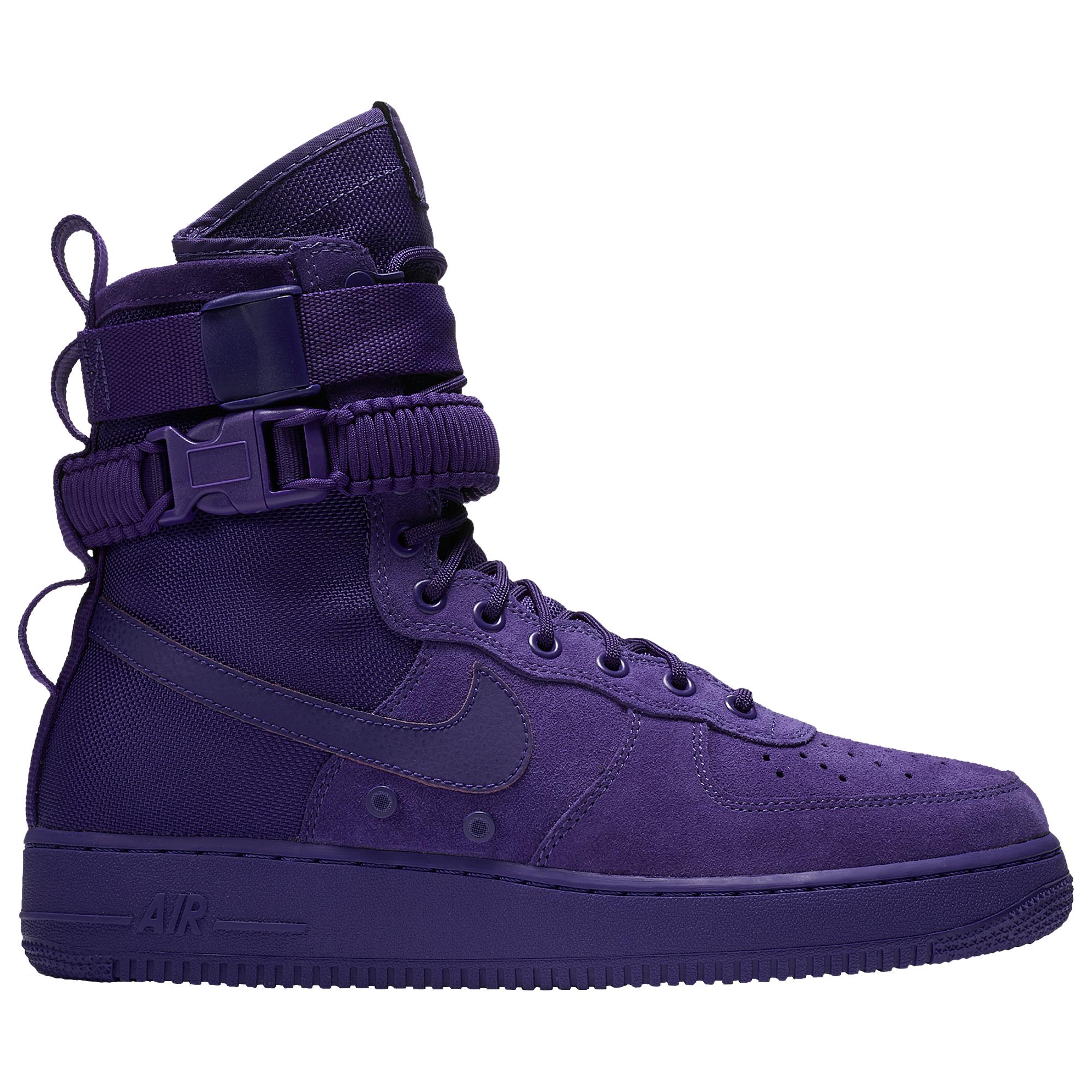 Nike Leather Sf Af1 in Purple for Men 