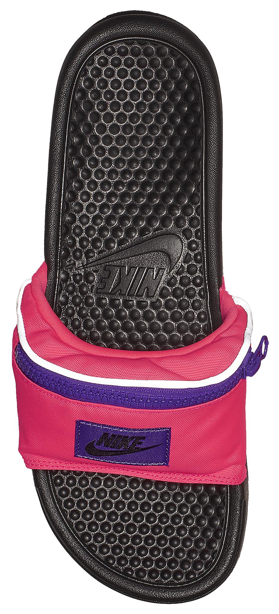 nike fanny pack slides finish line