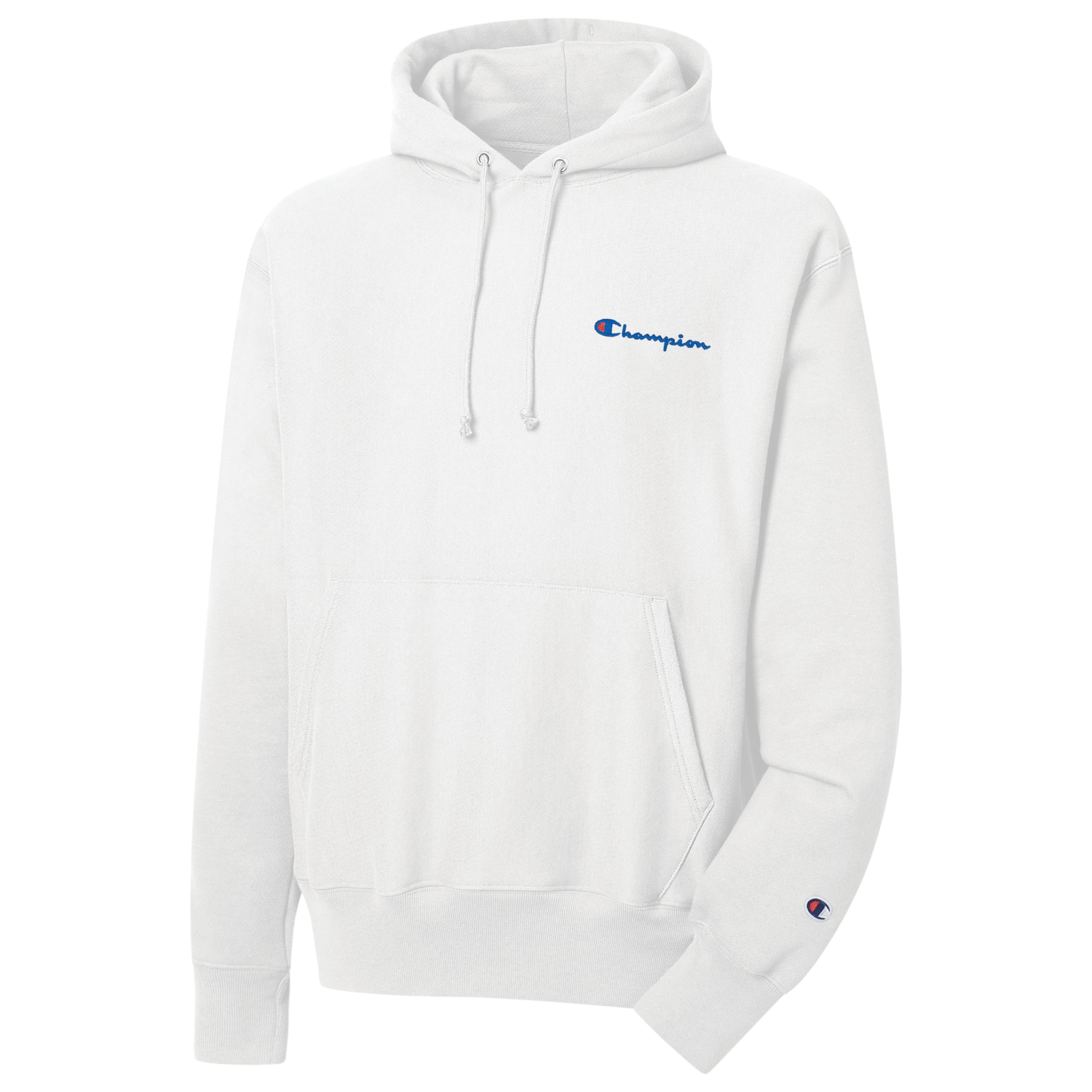 champion hoodie side script