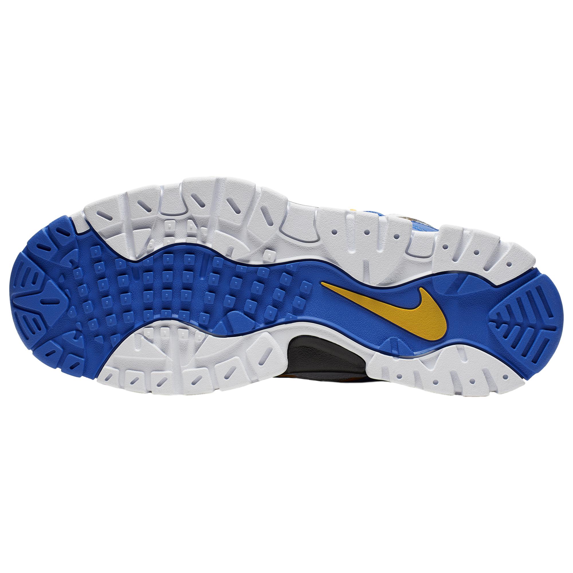 Nike Leather Air Barrage Mid in Blue for Men - Lyst