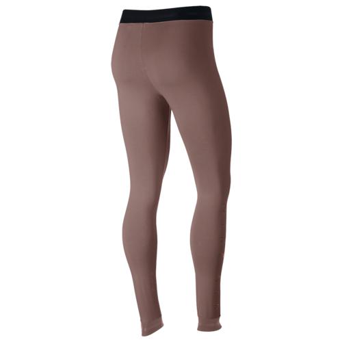 nike rose gold metallic leggings
