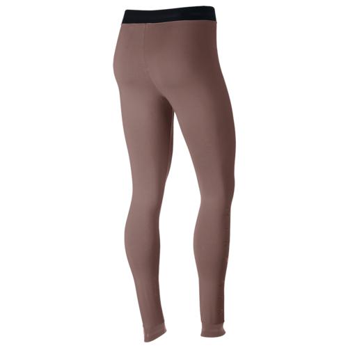 nike rose gold metallic air leggings