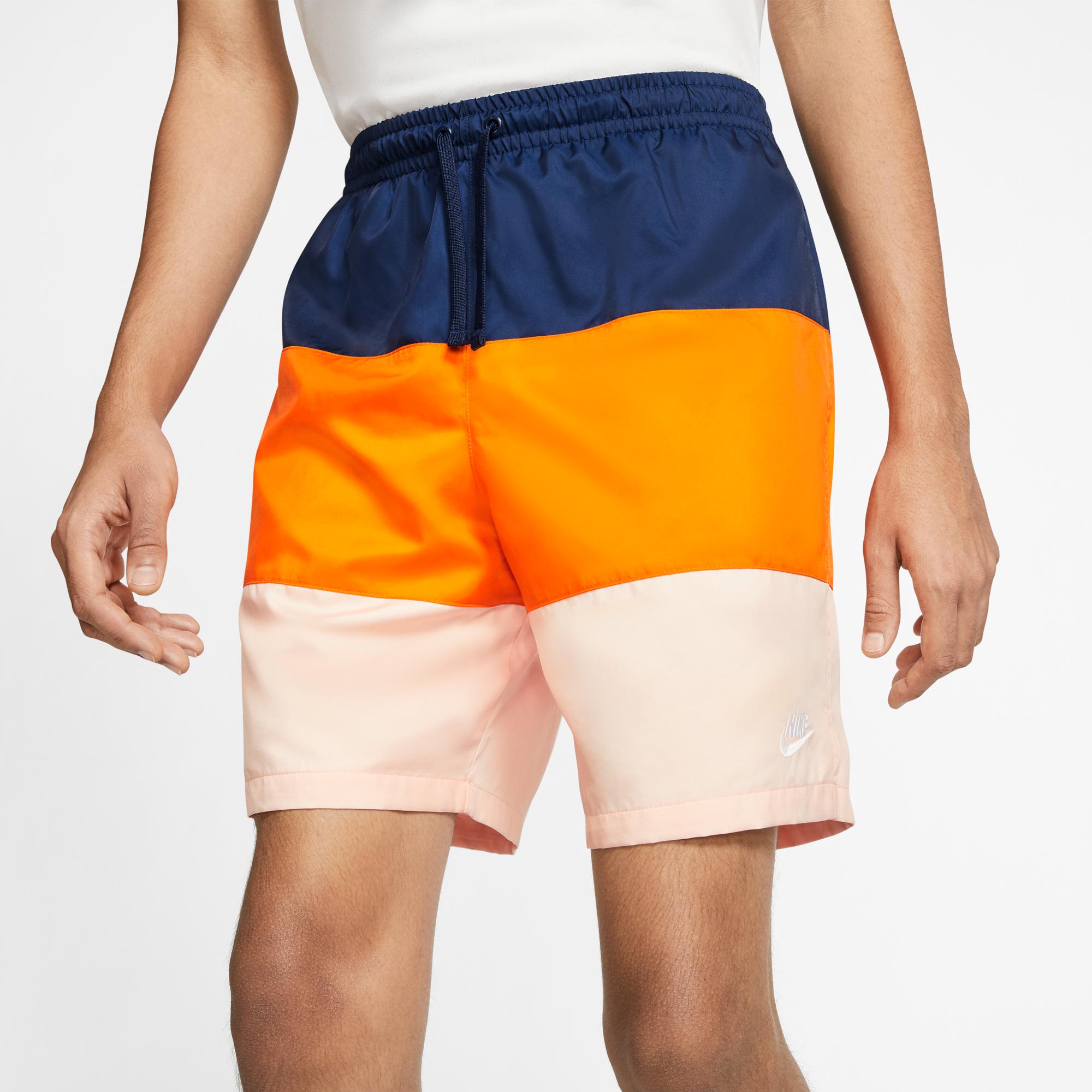 Short edition. Шорты Nike Orange. Nike Sportswear shorts Woven. Шорты Nike ACG мужские оранжевые. Шорты найк нейлоновые.