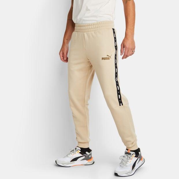  PUMA Pantalones de chándal para hombre Team Comfort Technology  - Beige, Beige : Ropa, Zapatos y Joyería