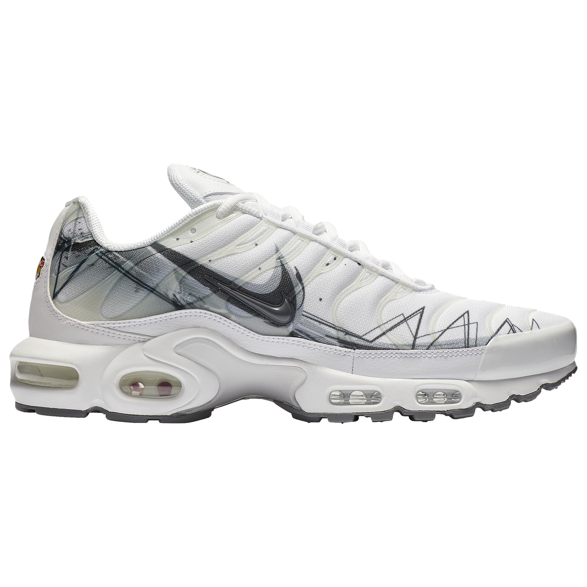 Nike Leather Air Max Plus Se Shark Casual Running Shoes for Men - Lyst