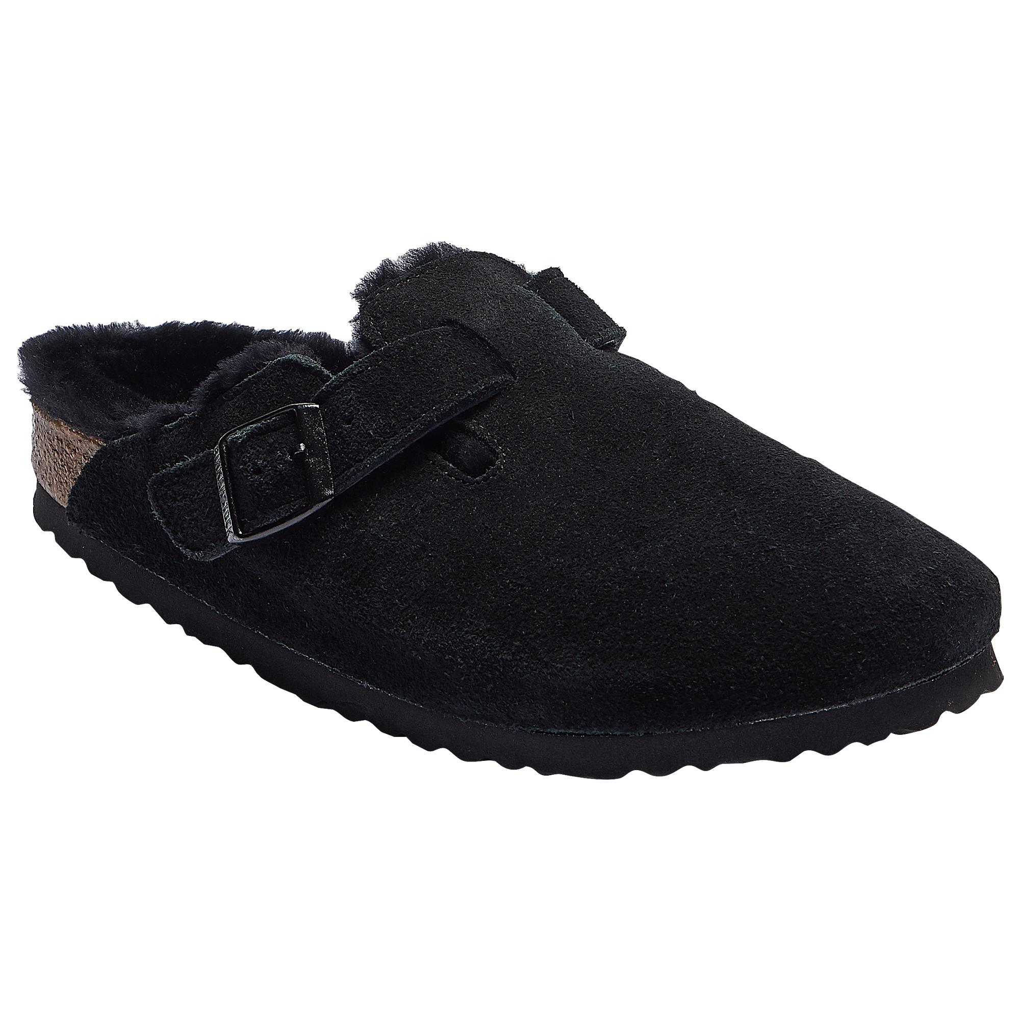 boston shearling black