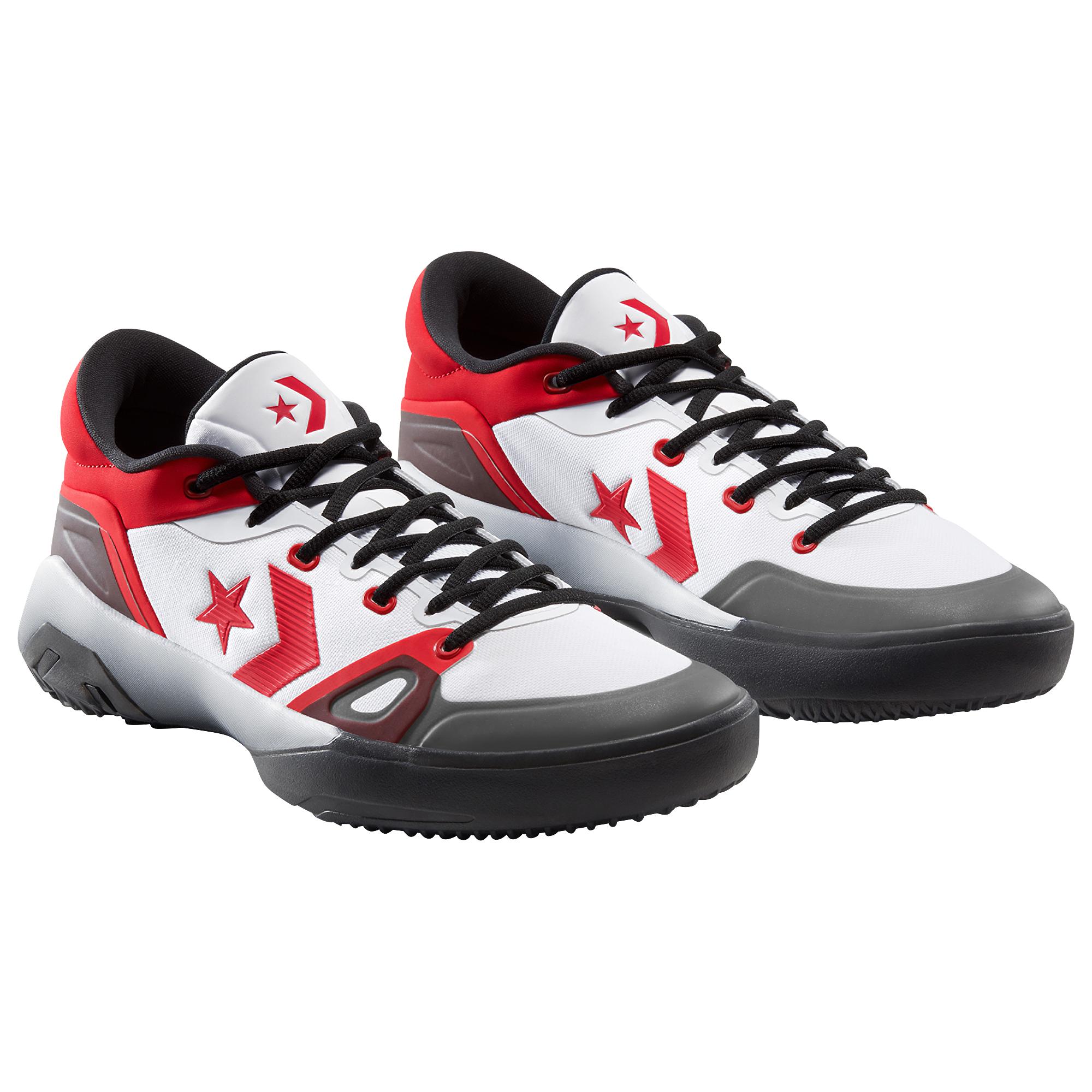 Converse Suede G4 Basketball Shoes in White/Red (Red) for Men Lyst