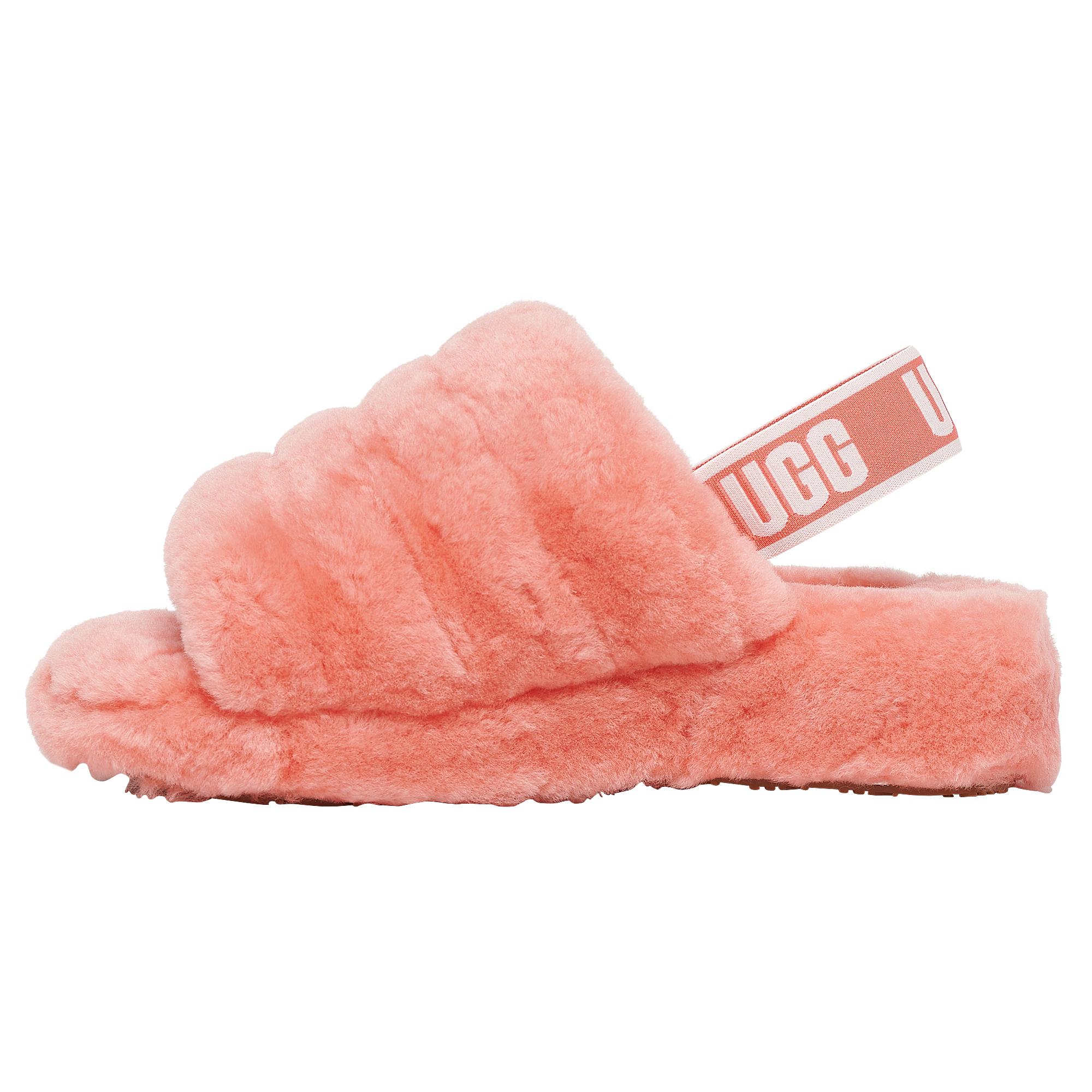 ugg pink sliders
