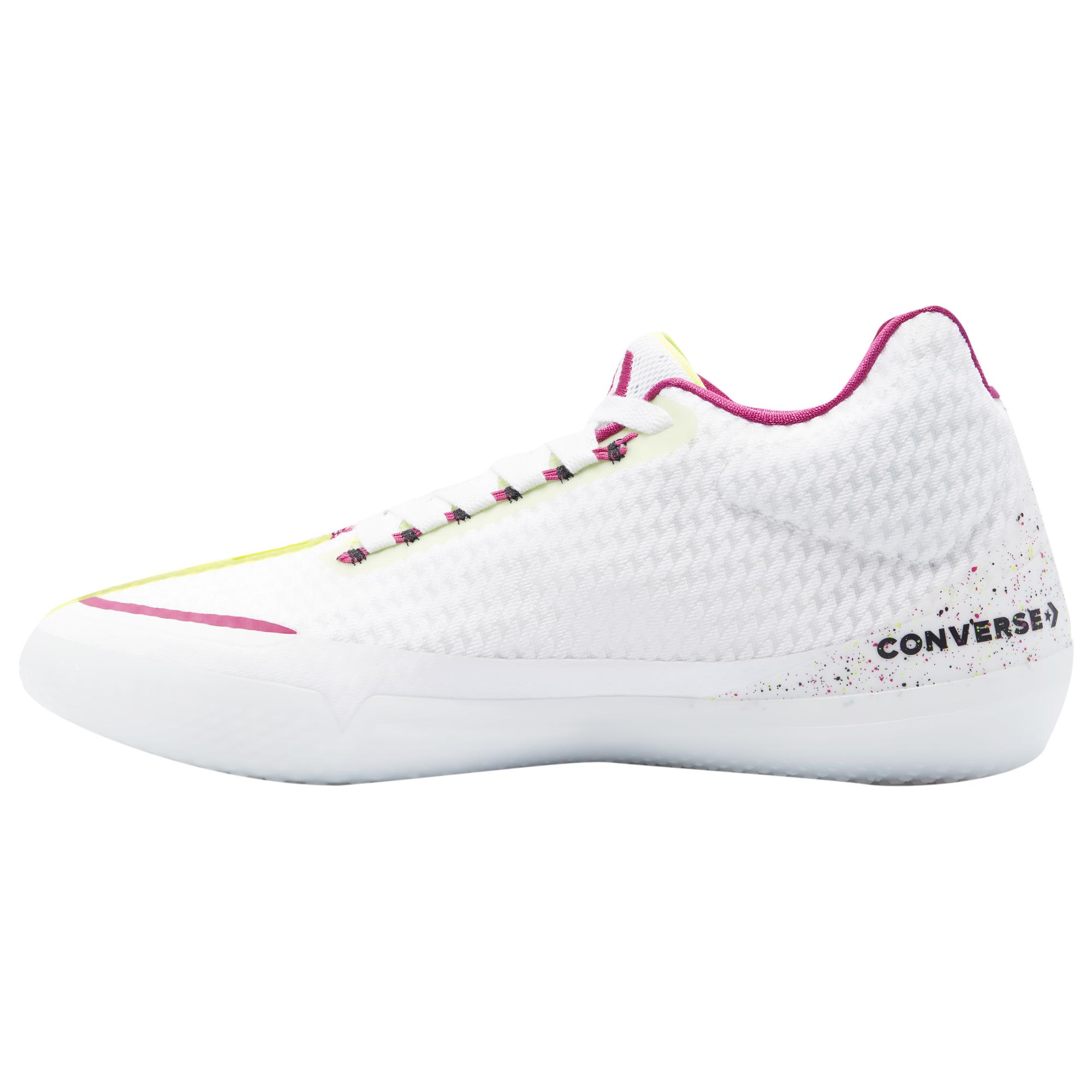 Converse Lace Allstar Bb Evo Mid Basketball Shoes in White/Yellow (White) for Men Lyst