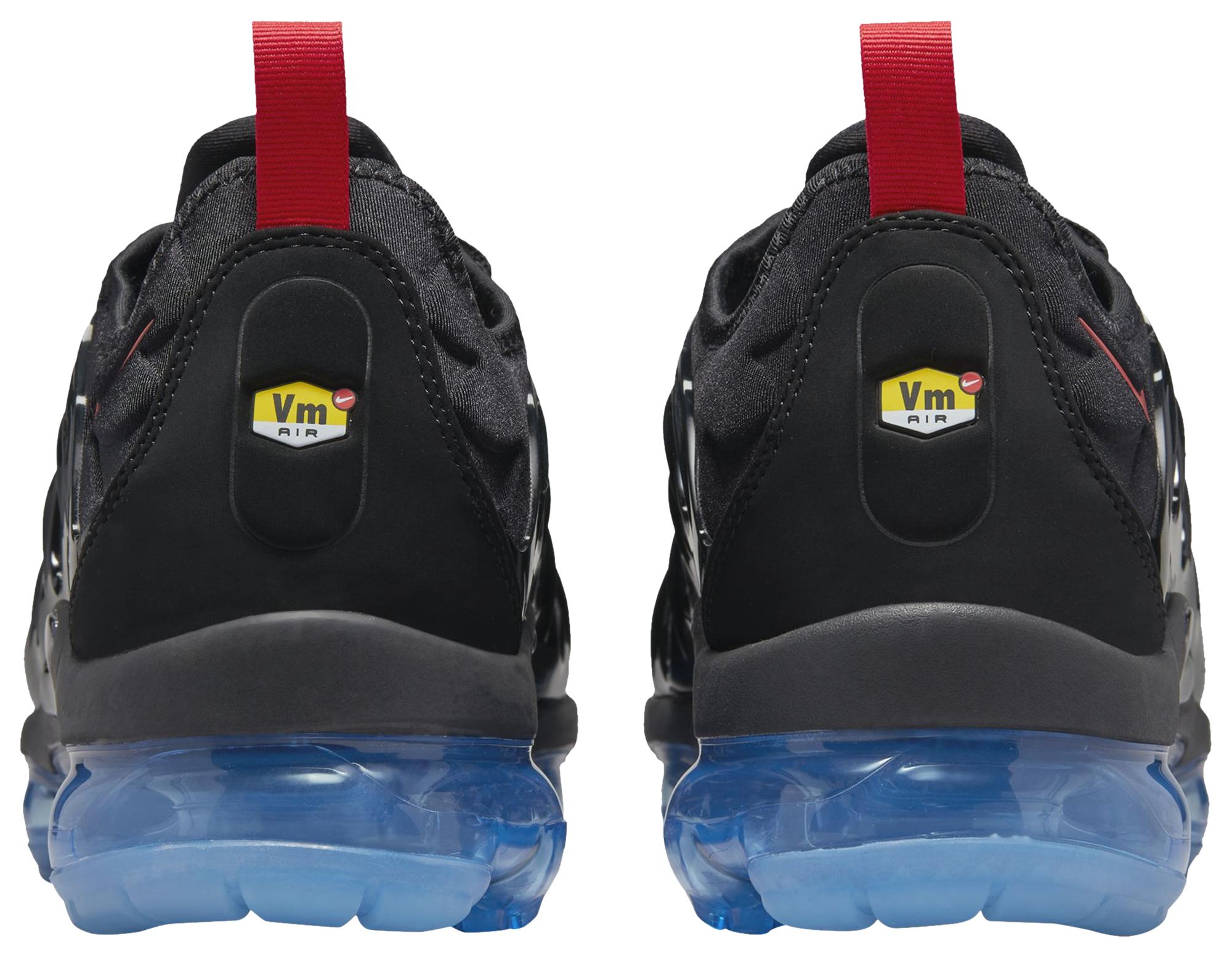 Nike Rubber Air Vapormax Plus - Running Shoes in Black/University Red/Blue  (Black) for Men | Lyst