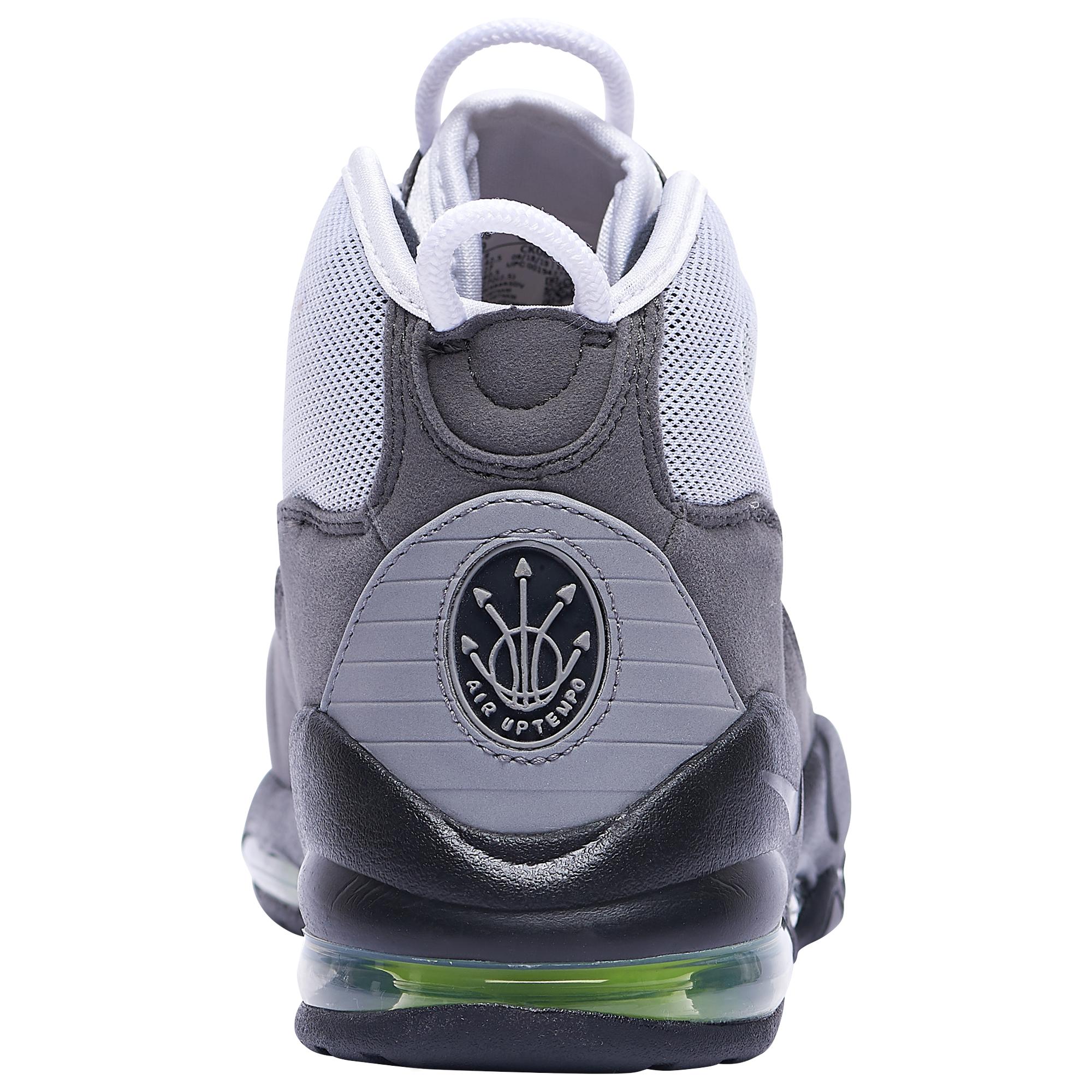 nike air max uptempo 95 black and white