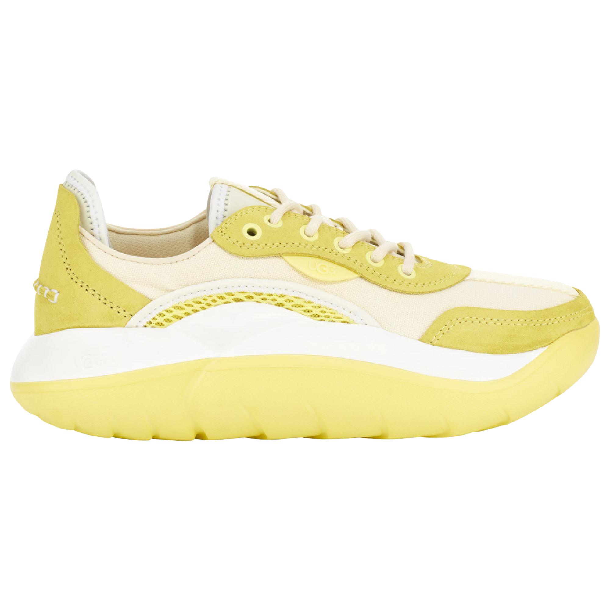 UGG Canvas Cloud Sneaker Casual Tennis Shoes in Yellow Lyst