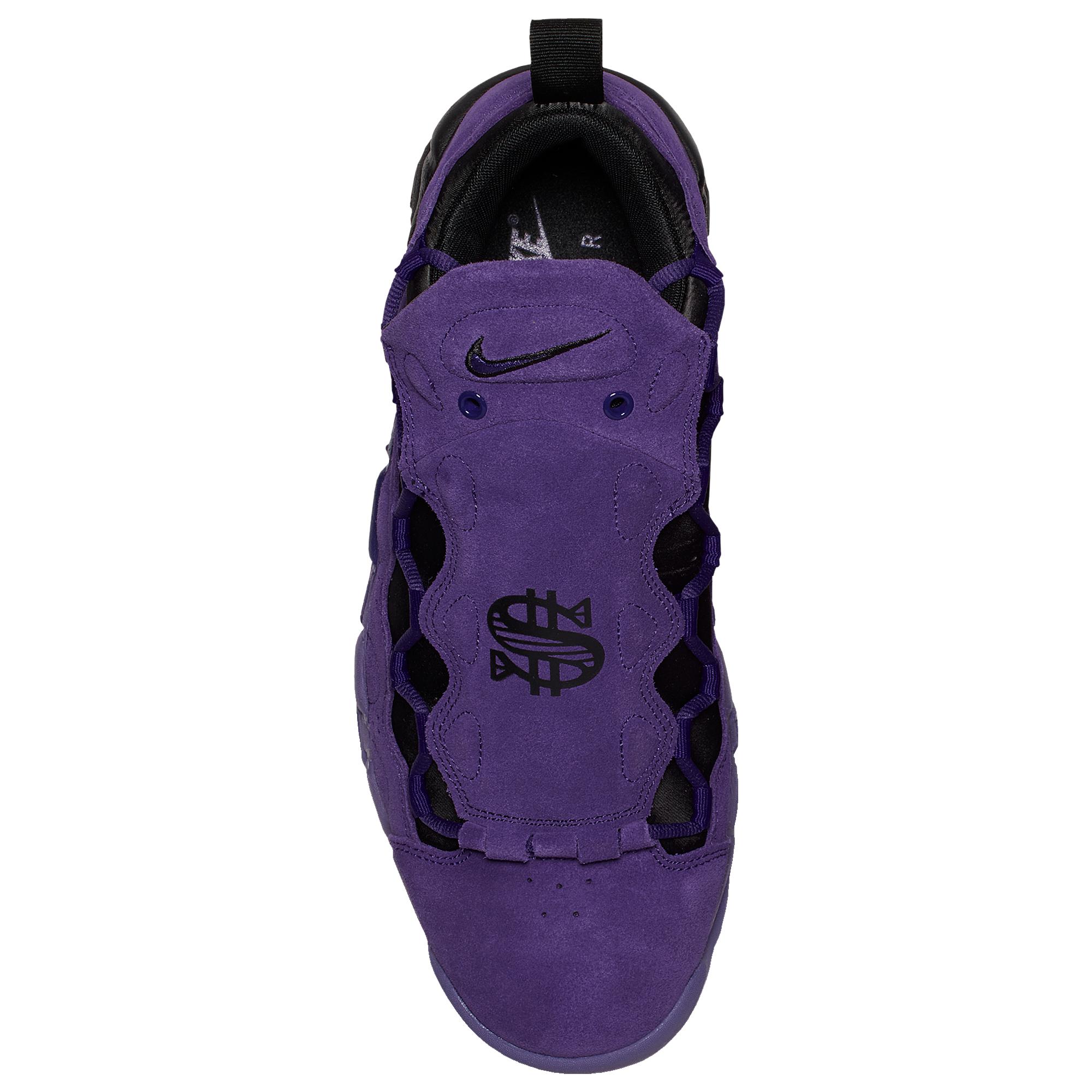 Nike Suede Air More Money Qs in Purple 