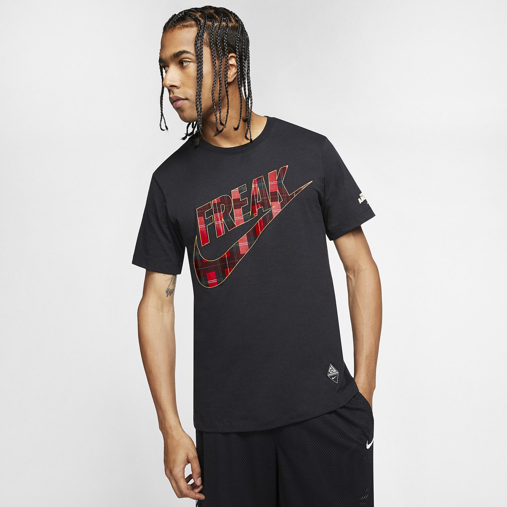 nike freak shirt red