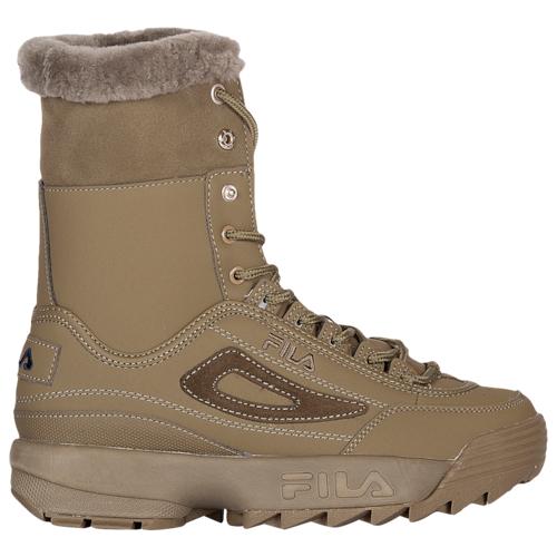 fila brown boots